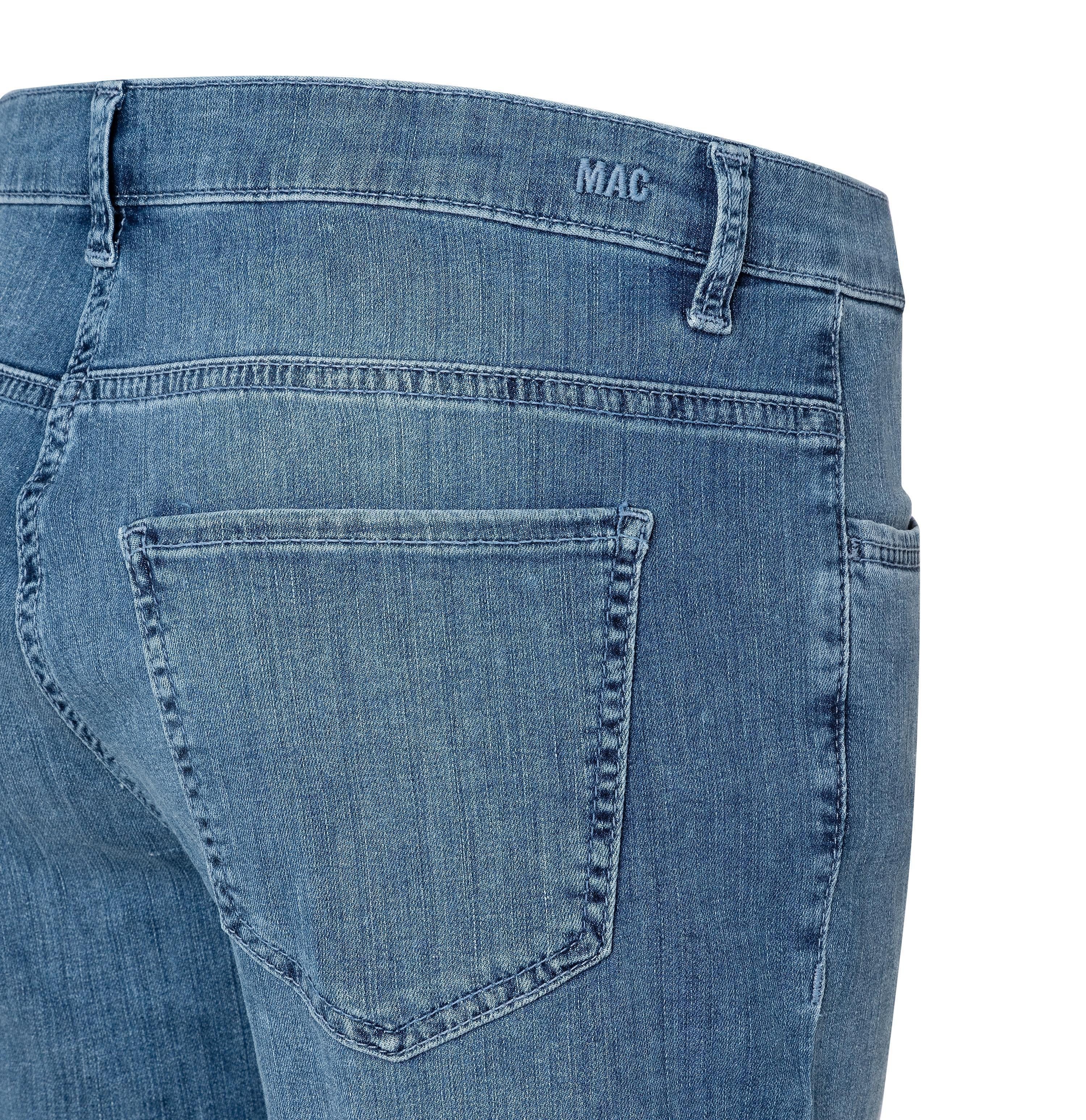 MAC Stretch-Jeans MAC SHORTY commercial summer blue wash 2387-90-0393L D531