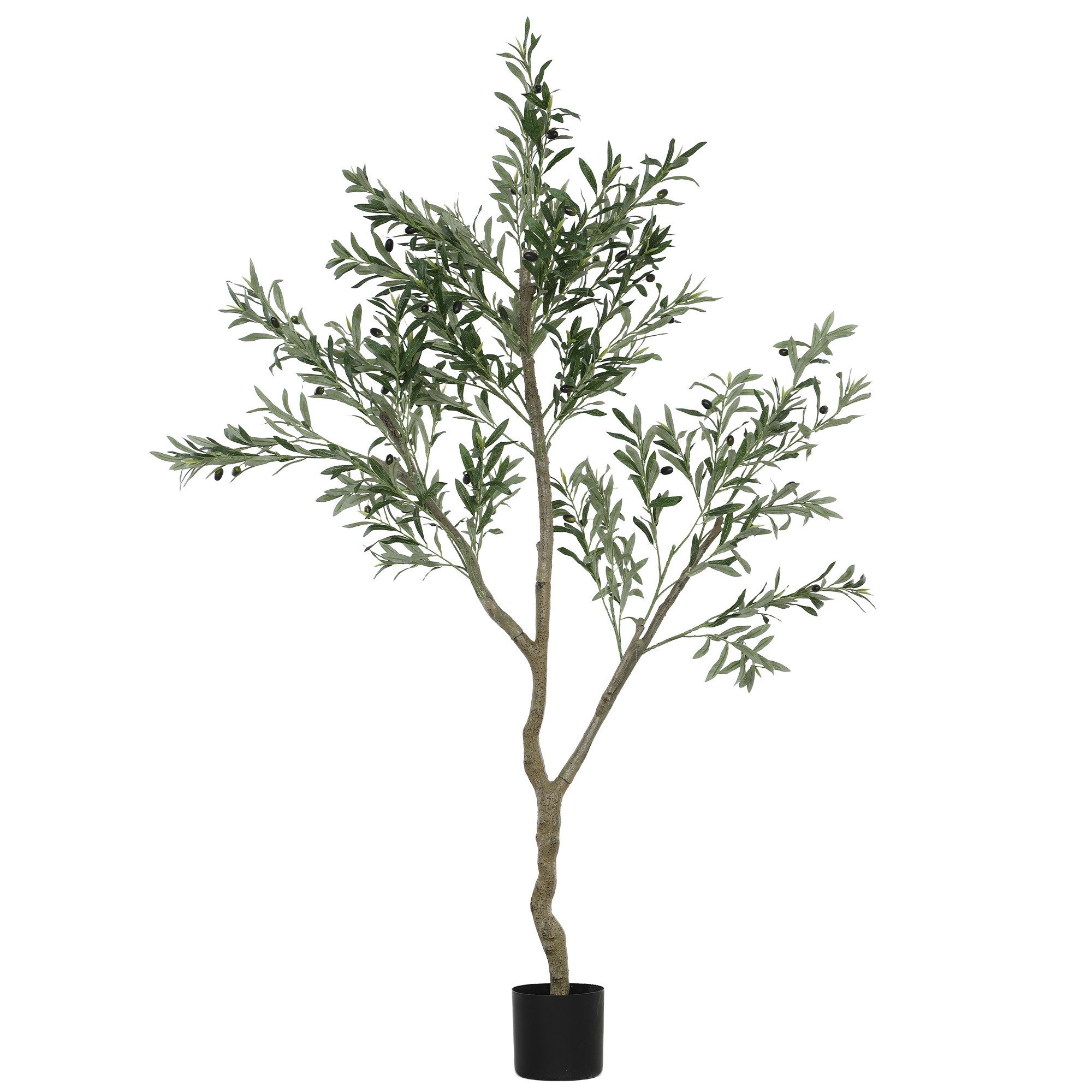 Kunstpflanze Kunstpflanze, Olivenpflanze in Pflanztopf Olivebaum, günstig online kaufen