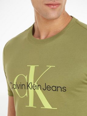 Calvin Klein Jeans T-Shirt SEASONAL MONOLOGO TEE mit Calvin Klein Logoschriftzug auf der Brust
