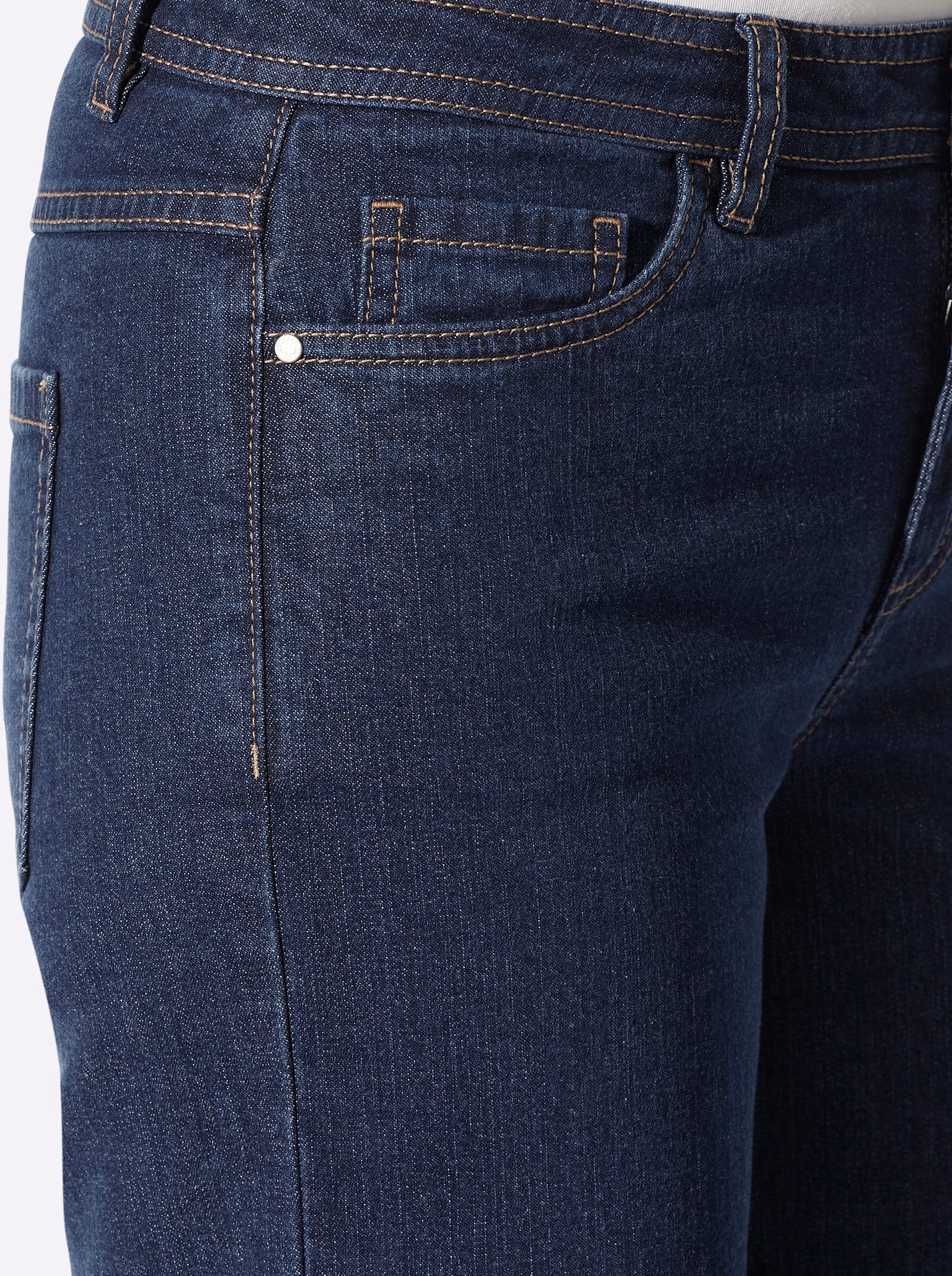 Witt Jeansshorts Jeans-Culotte leicht vertieft – Bild 4 von 5