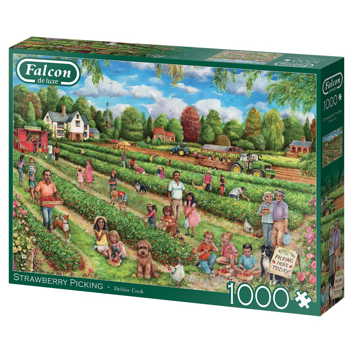 Jumbo Spiele Puzzle Debbie Cook Erdbeeren günstig online kaufen