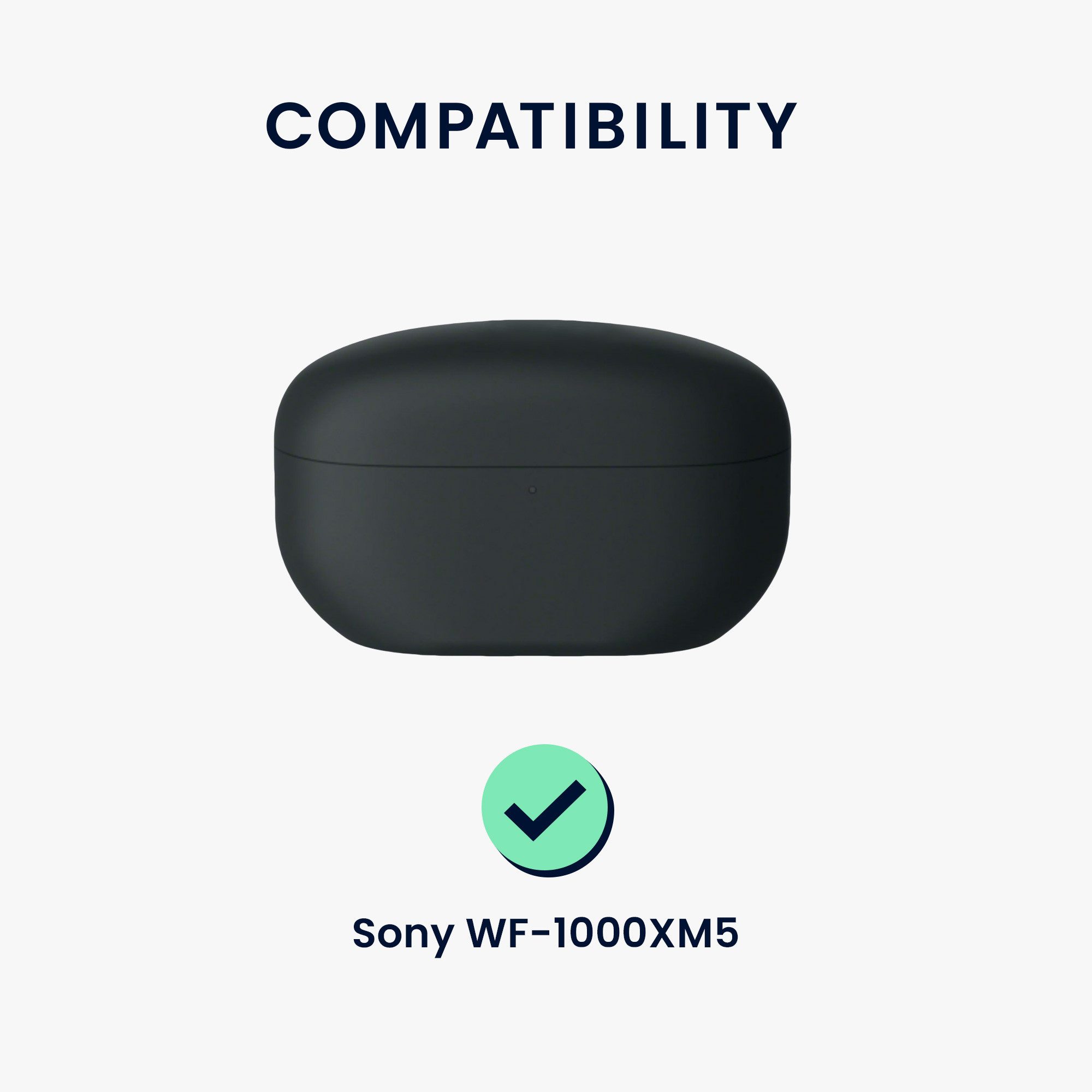 kwmobile Etui Hülle für Sony WF-1000XM5 Kopfhörer, Silikon Schutzhülle Etui günstig online kaufen