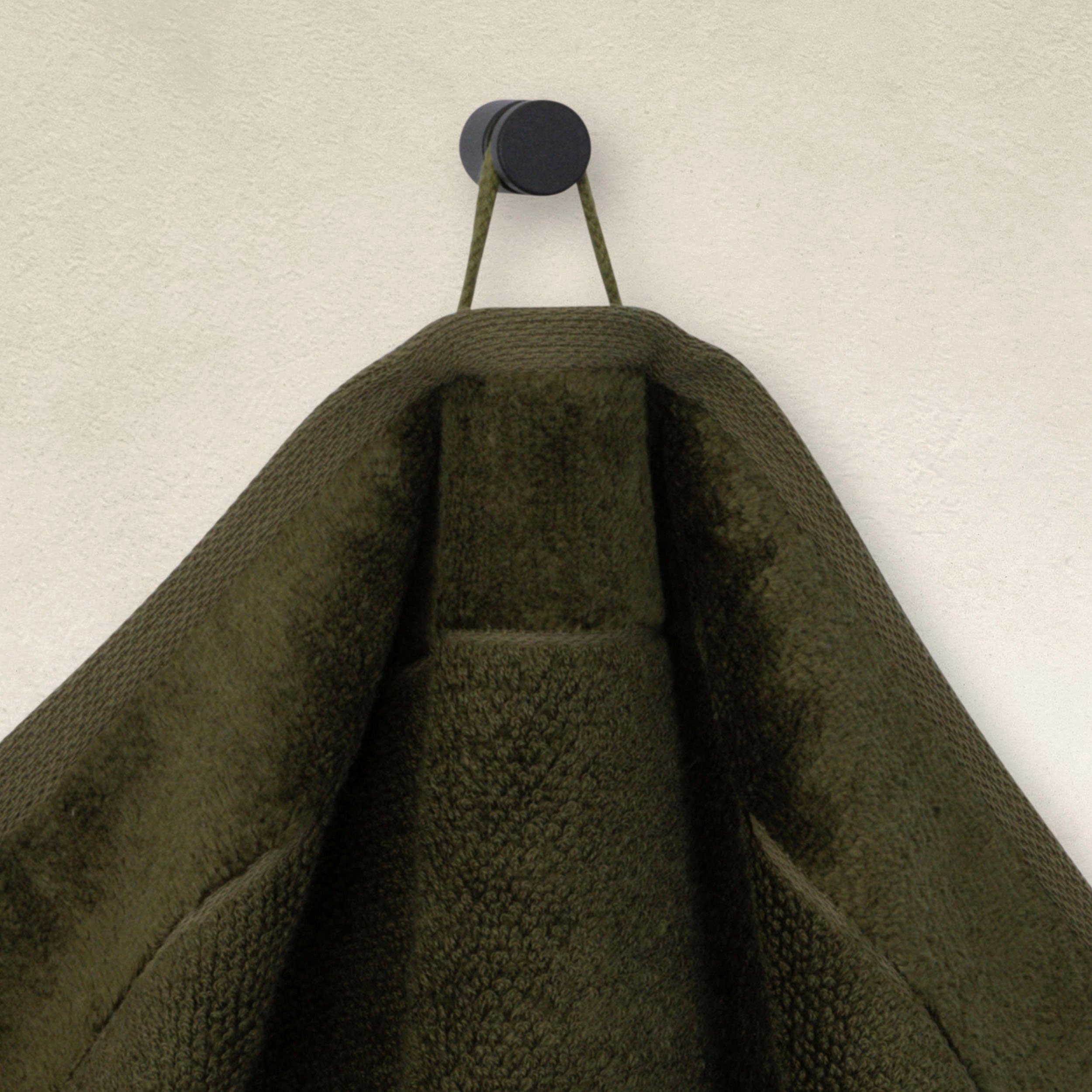 Möve Duschtuch MÖVE Bamboo Luxe, Frottier (1-St), mit seidig glänzenden Bordüren
