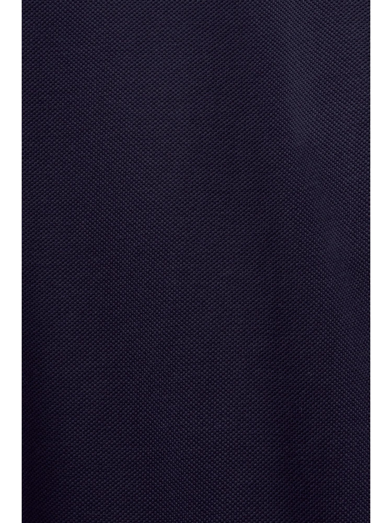Esprit NAVY Poloshirt aus Baumwoll-Piqué Poloshirt