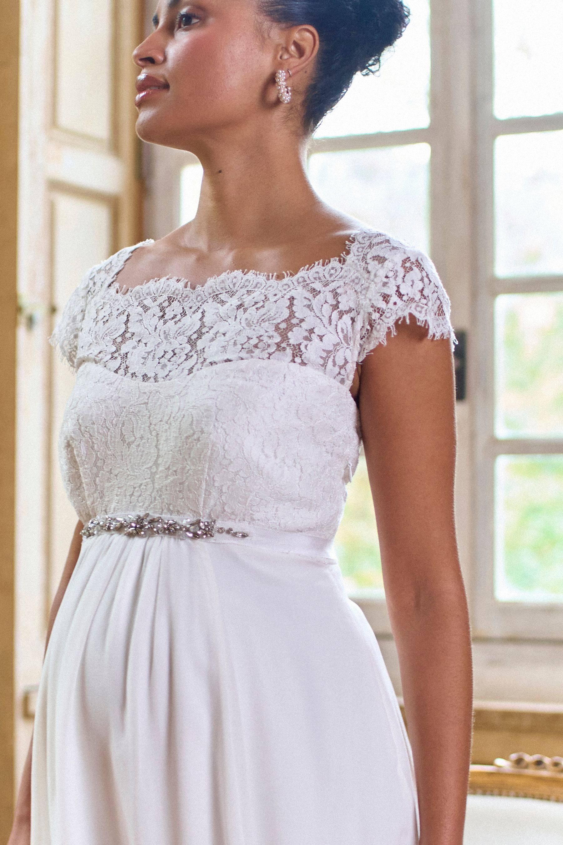 Seraphine Umstandskleid Seraphine Premium-Brautkleid Umstandsmode (1-tlg)