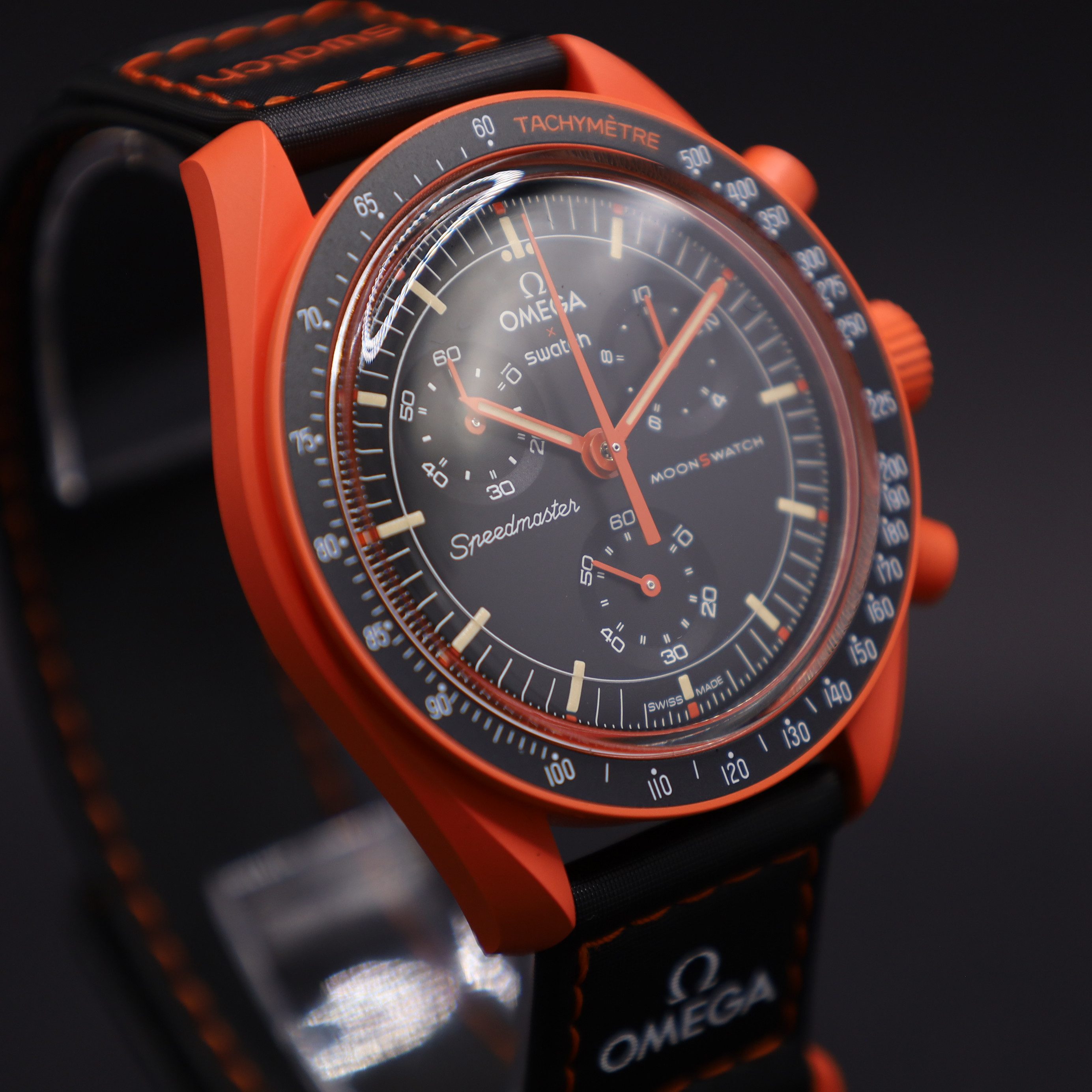 Swatch Chronograph Swatch Omega Bioceramic Moonswatch Mission on Earth - LA günstig online kaufen