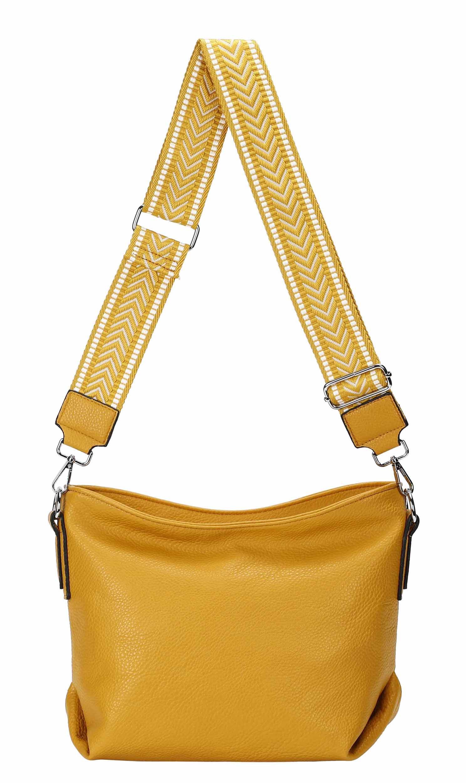 Schultertasche Damen Tasche Shopper HOBO Cross Over Body Bag Umhängetasche Weekender