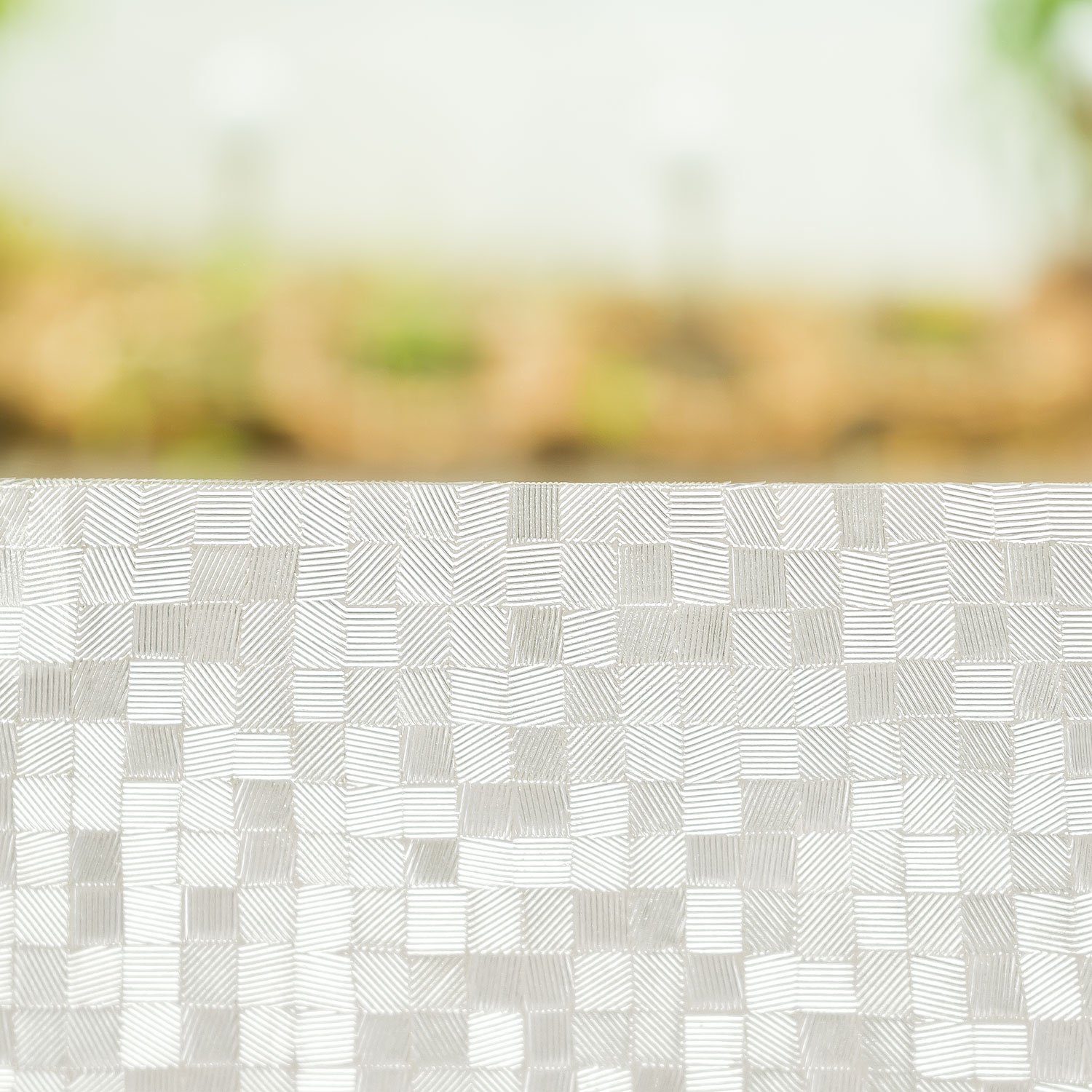 shelfmade Fensterfolie Fensterfolie Sichtschutzfolie Folie kleine Quadrate, günstig online kaufen