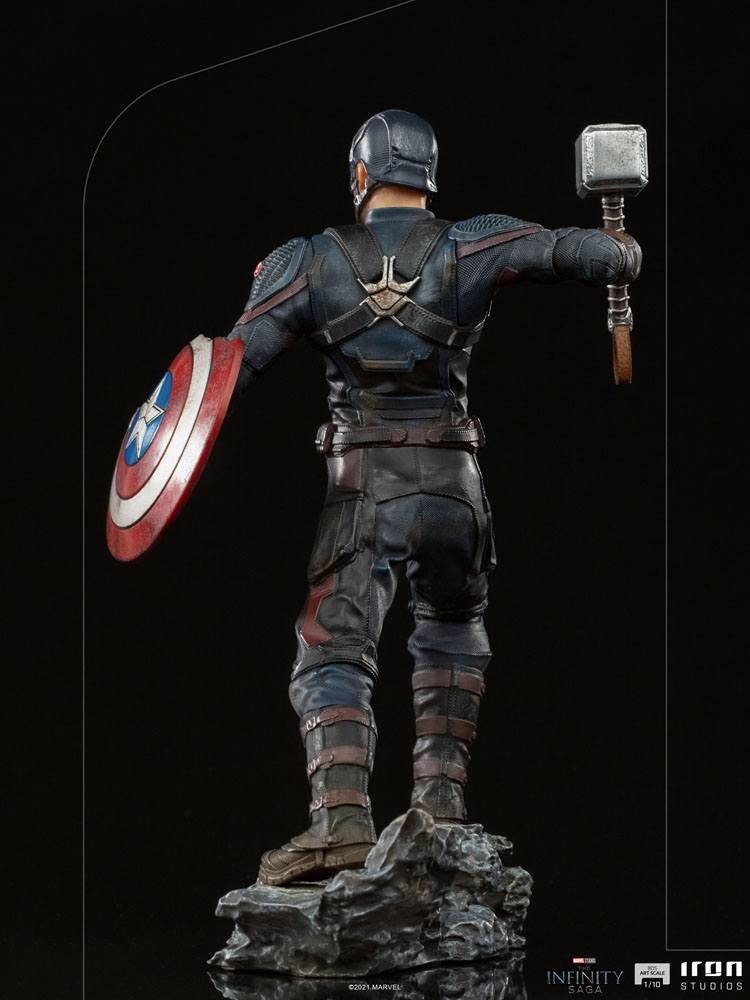 Scale America Saga Iron Ultimate 1/10 Art 21 Captain cm Statue BDS Studios Comicfigur Infinity