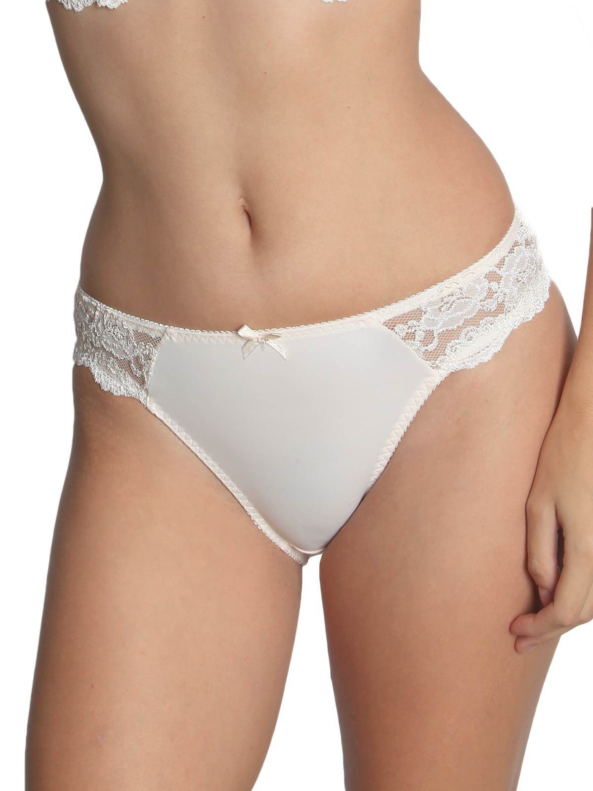 Sassa Bikinislip Damen Slip CLASSIC LACE (Stück, 1-St) Zwickel