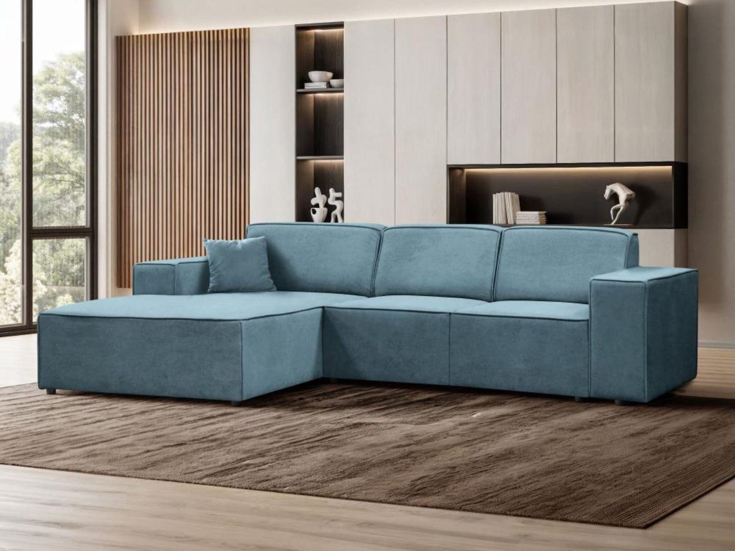 Beautysofa Ecksofa PEDRO, Breite: 267cm, viele günstig online kaufen
