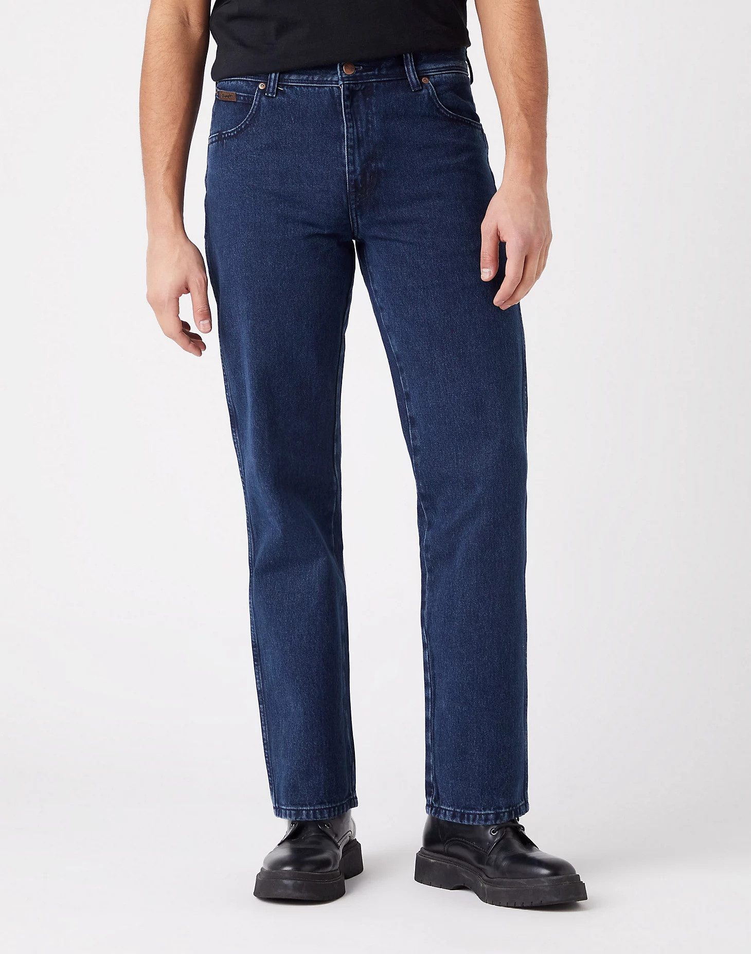 Wrangler Texas Jeans Regular Fit coalblue stone günstig online kaufen