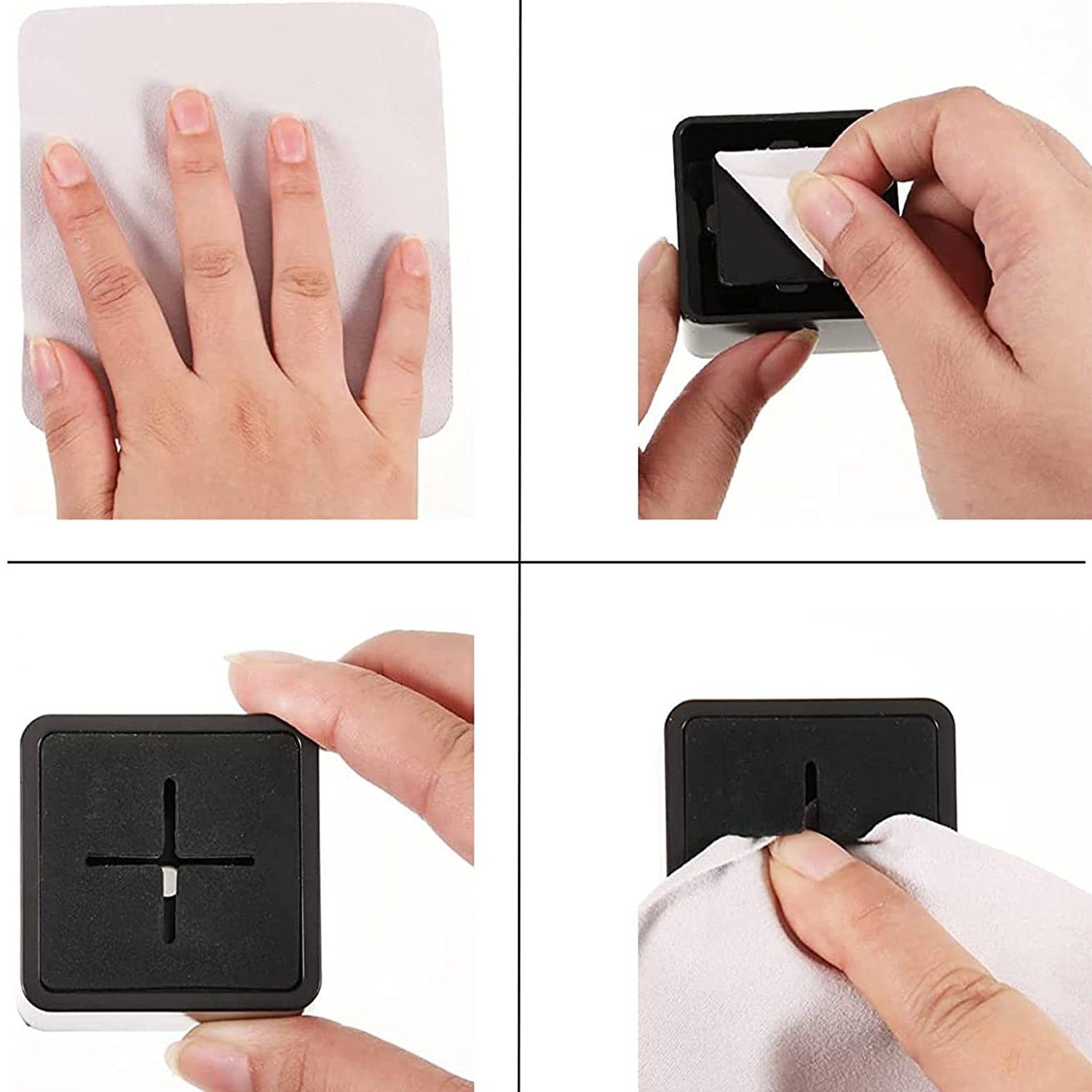 zggzerg Handtuchhaken 4 Handtuchhaken ohne Bohren aus ABS-Material für Bade günstig online kaufen