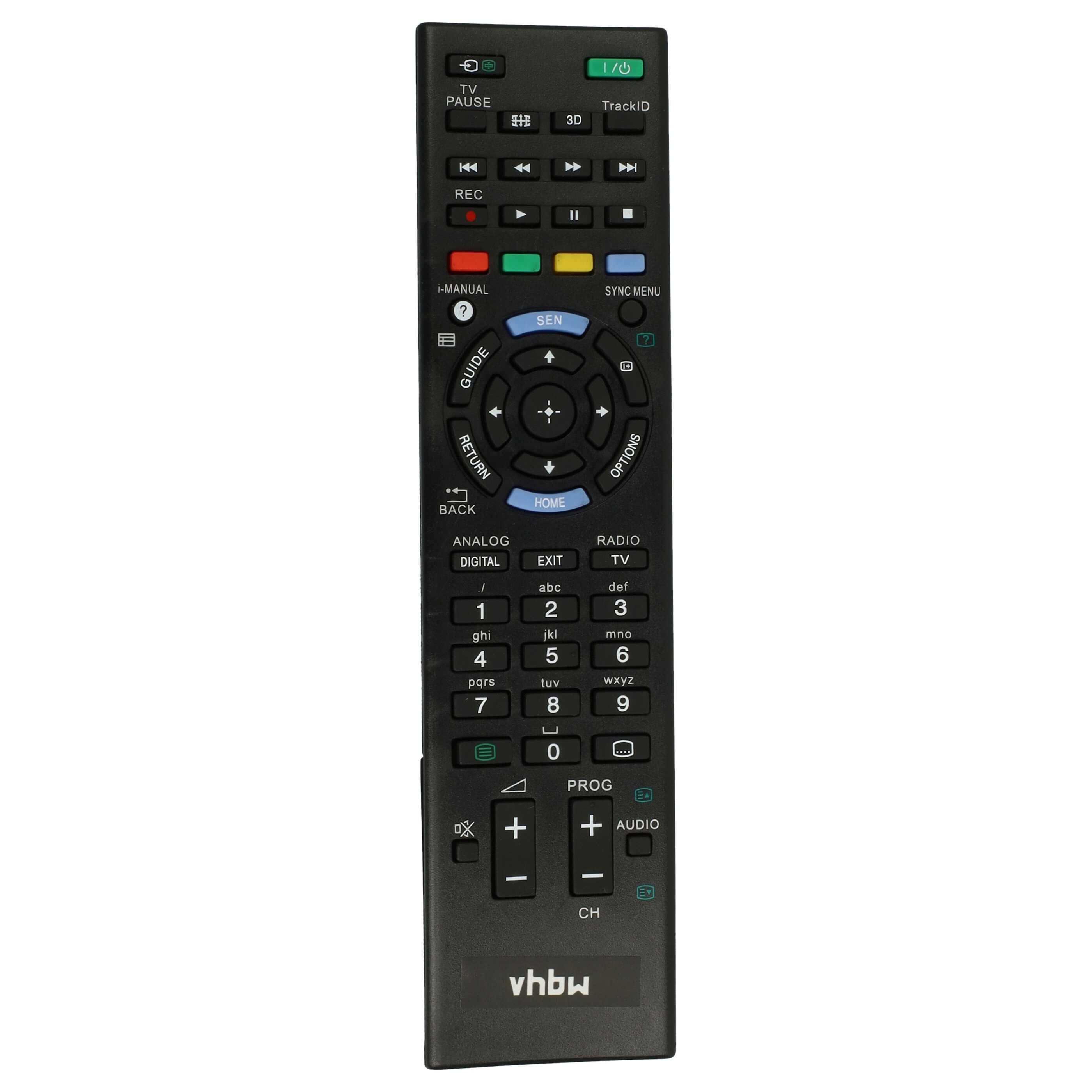 vhbw passend für Sony KDL-37EX521, KDL-37BX420, KDL-32U2520, KDL-32U2000, Fernbedienung