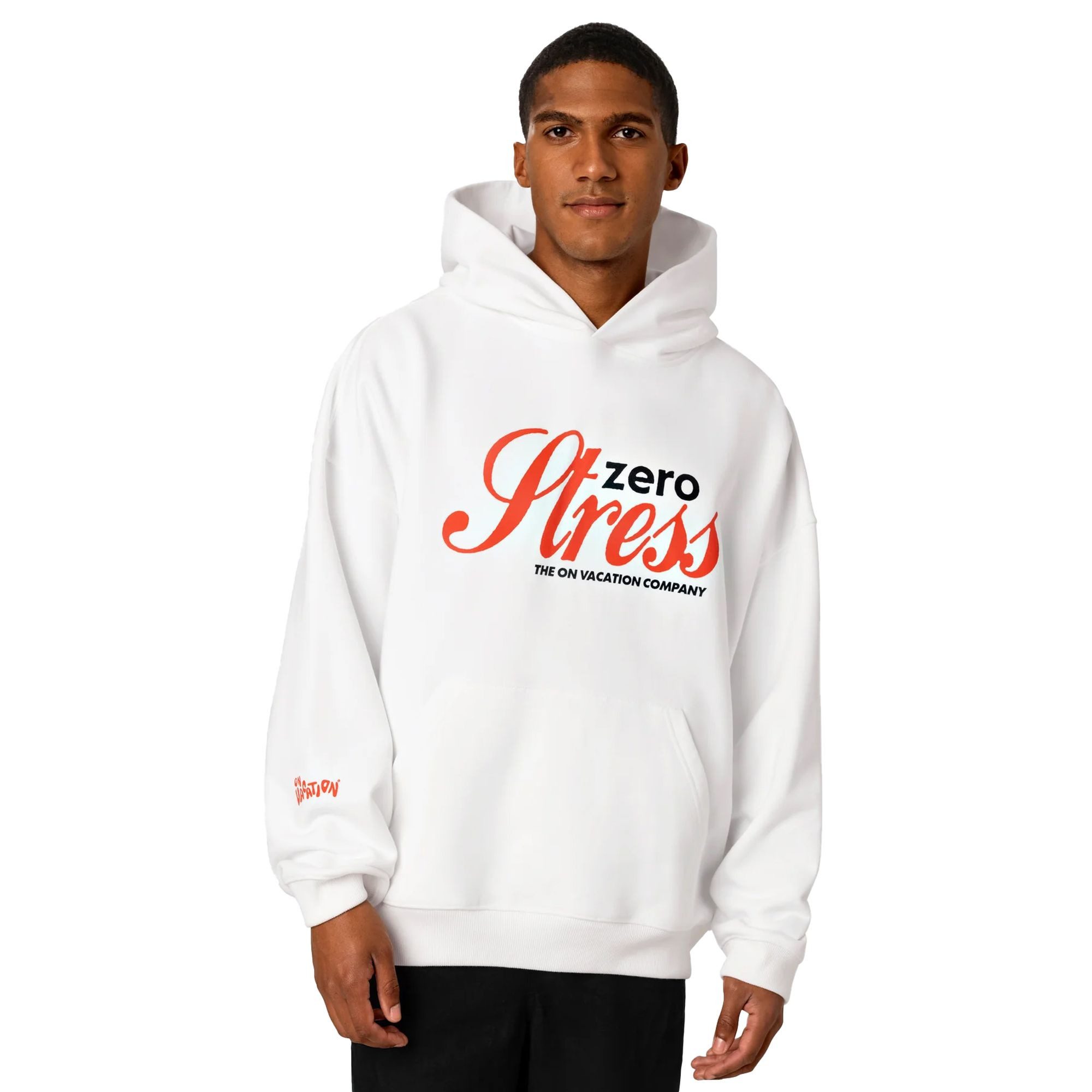 On Vacation Club Hoodie Zero Stress Hoodie, weiß