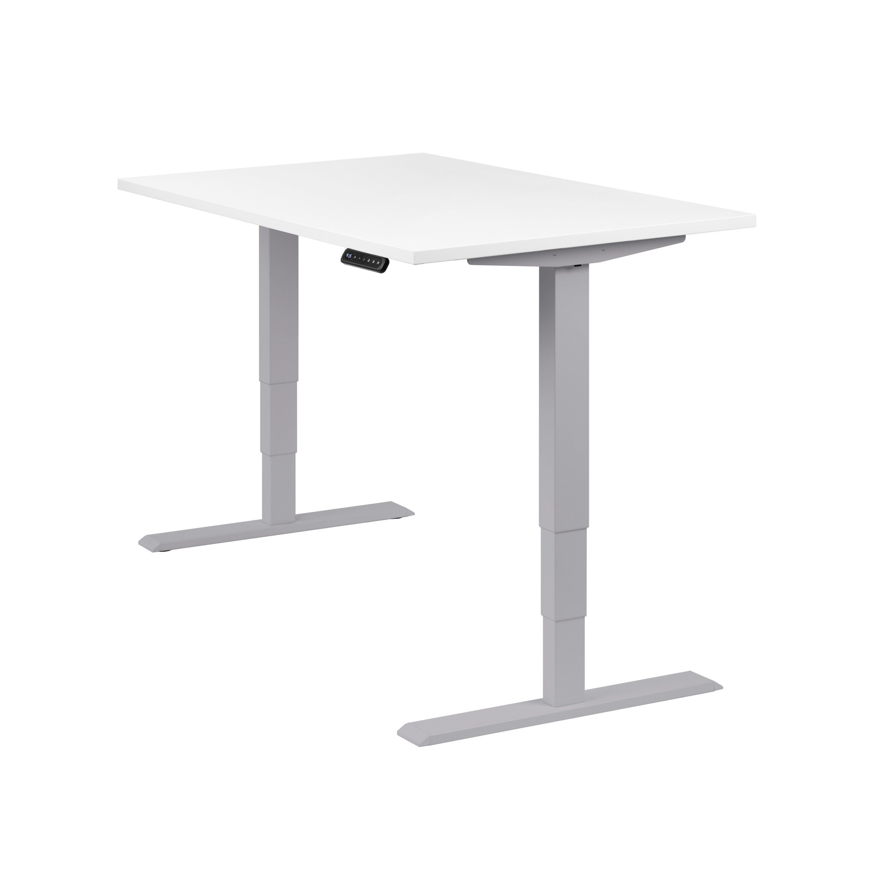 boho office® Schreibtisch Homedesk, Silber elektrisch günstig online kaufen