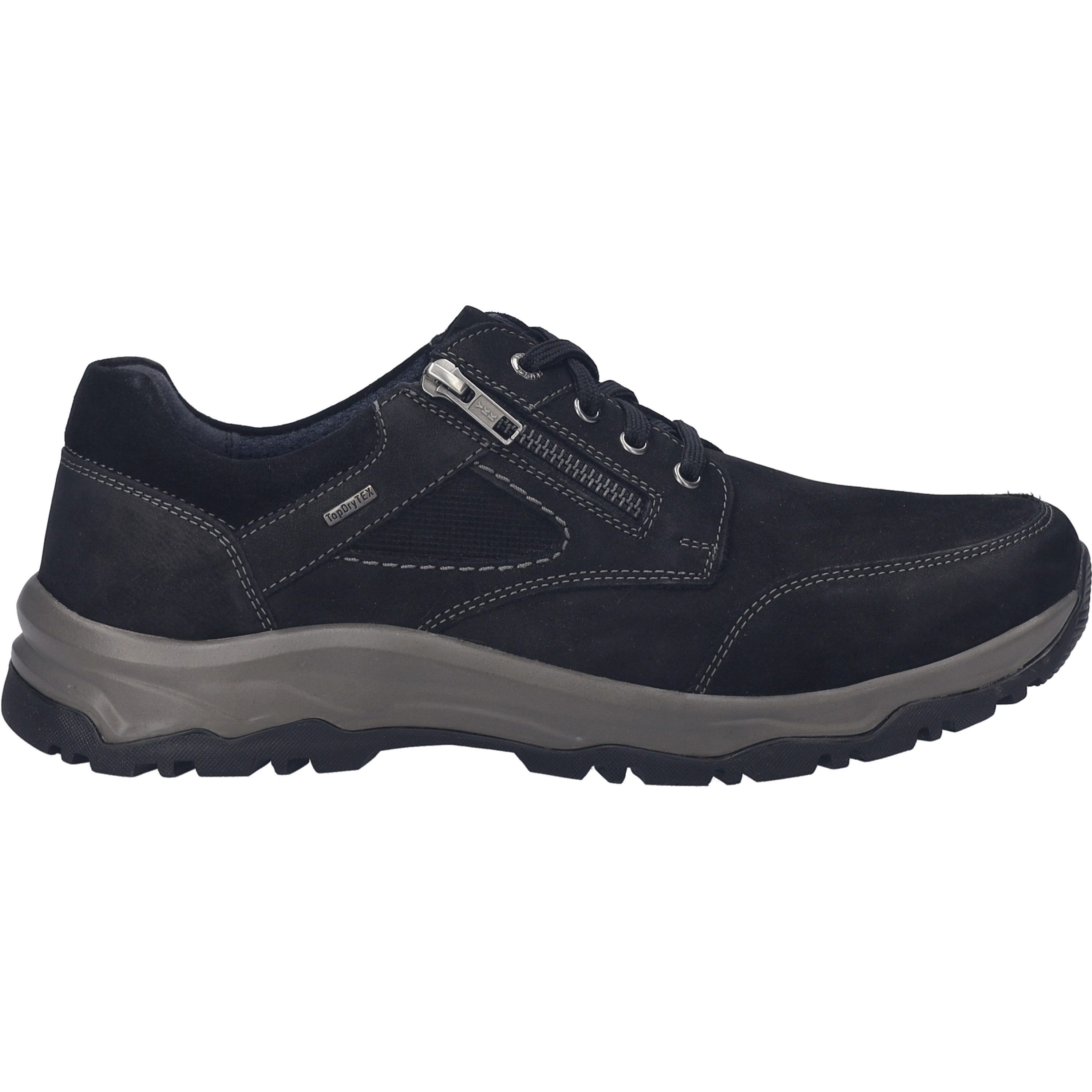 Josef Seibel Leroy 55, schwarz Schnürschuh