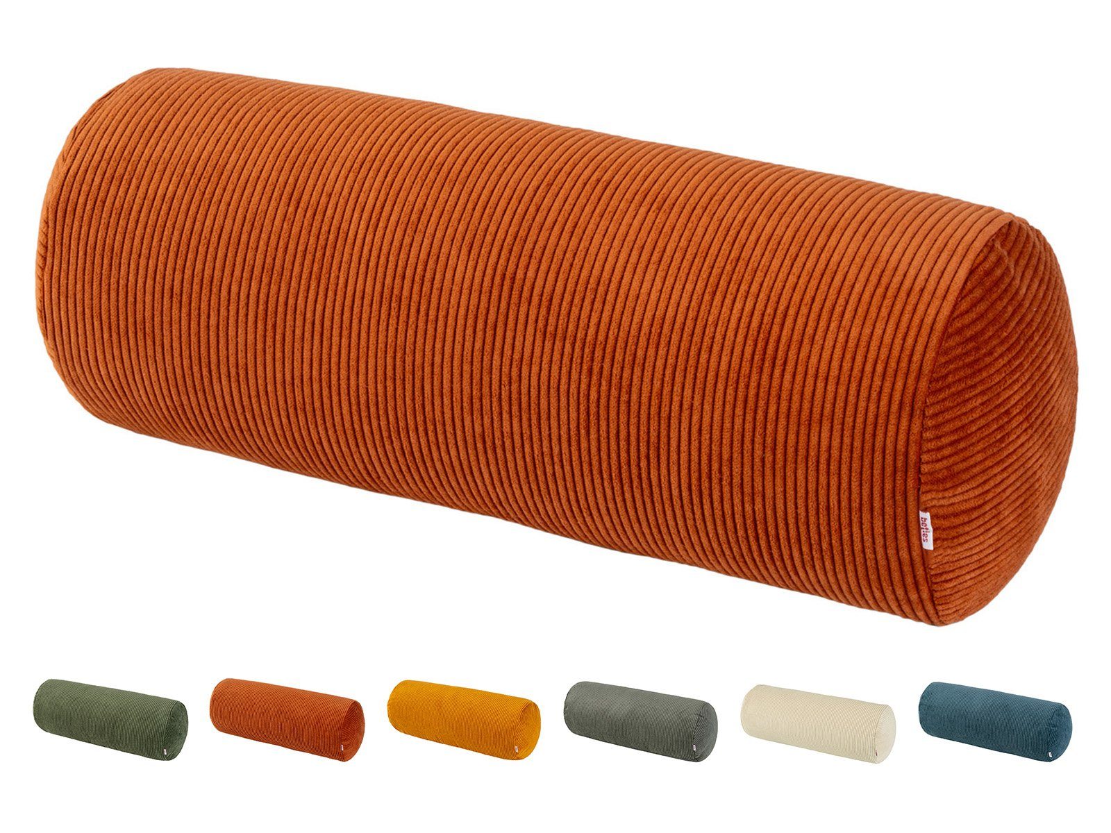 beties Nackenrollenbezug HYggelig No.1, (1 Stück), Samtcord XL Rollenbezug günstig online kaufen