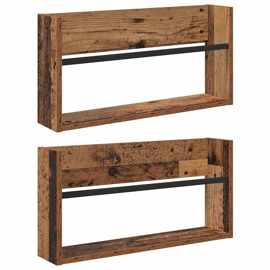 vidaXL Zeitungsständer 60 x 12 x 30 cm Zeitungsständer Zeitungsregal Magazinregal