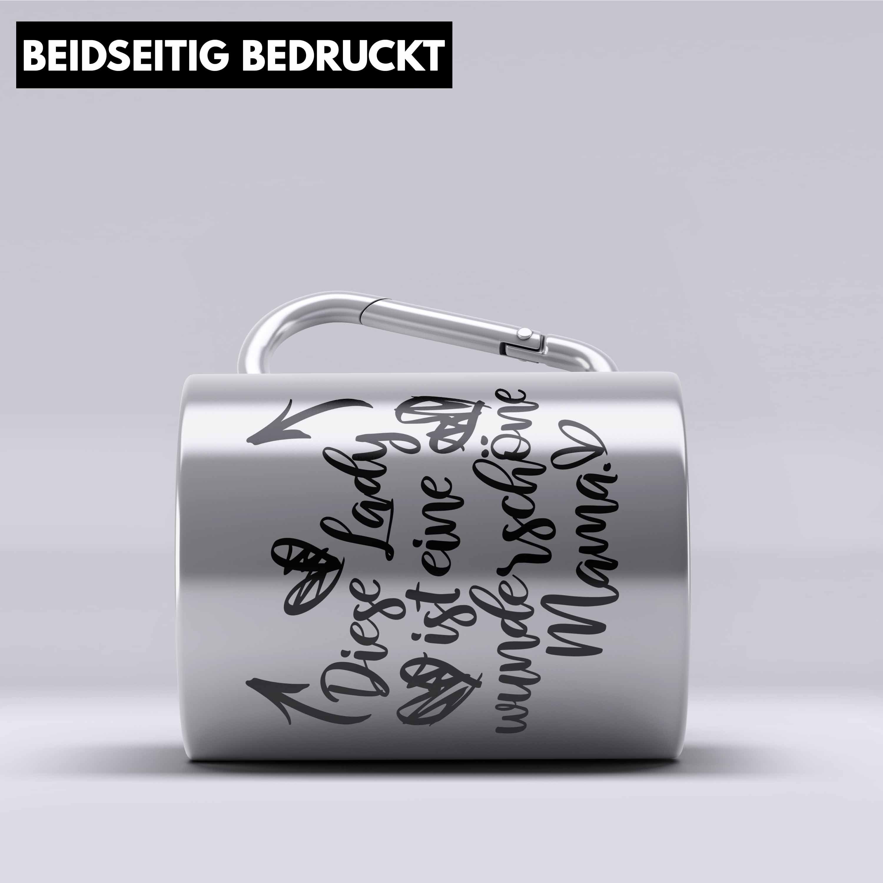 Trendation Thermotasse Wunderschöne Mama Geschenk Edelstahl Tasse mit Spruch Edelstahl Edelst