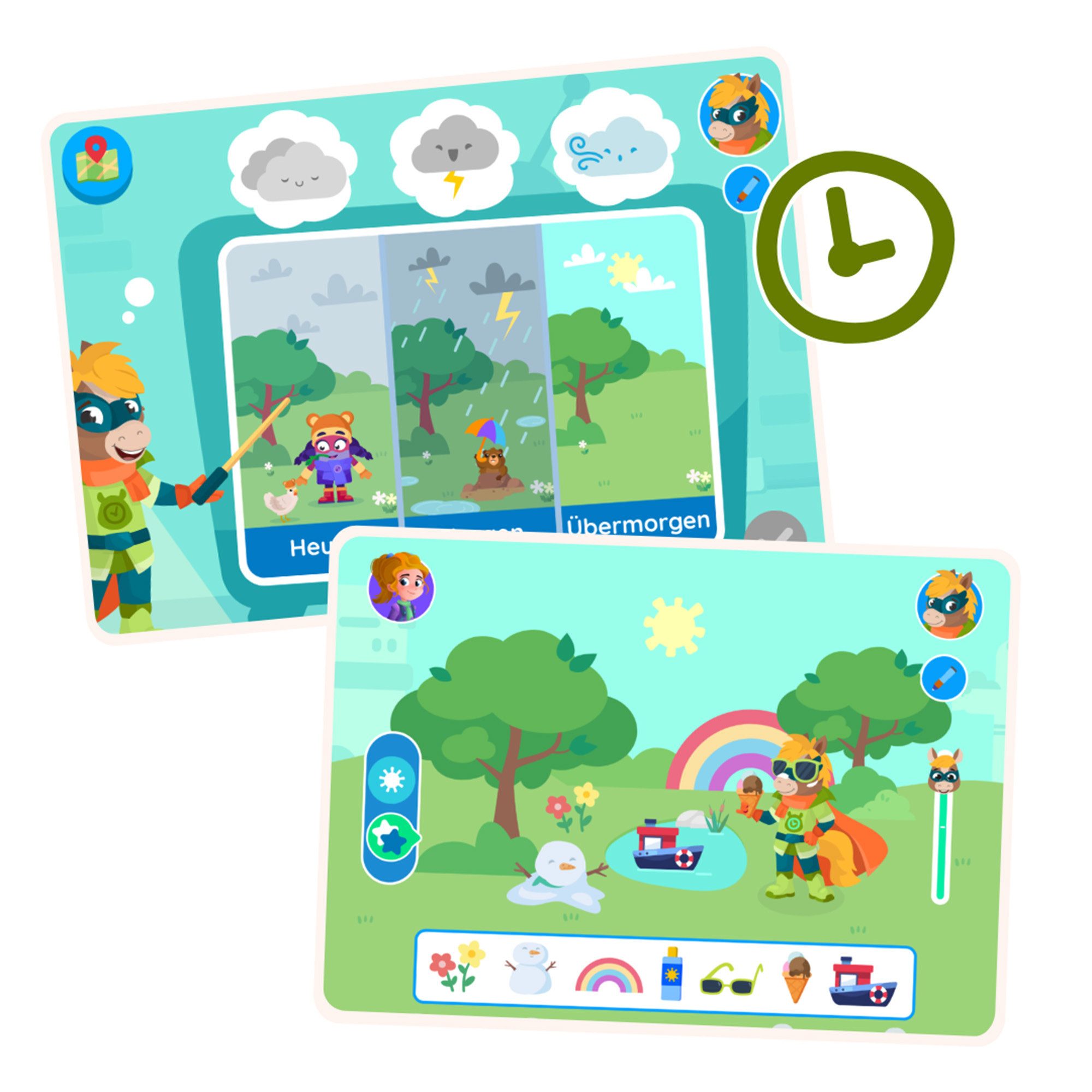 Edurino Lernspielzeug Hero Alex Lernfigur Kalender & Jahreszeiten I Natur I günstig online kaufen