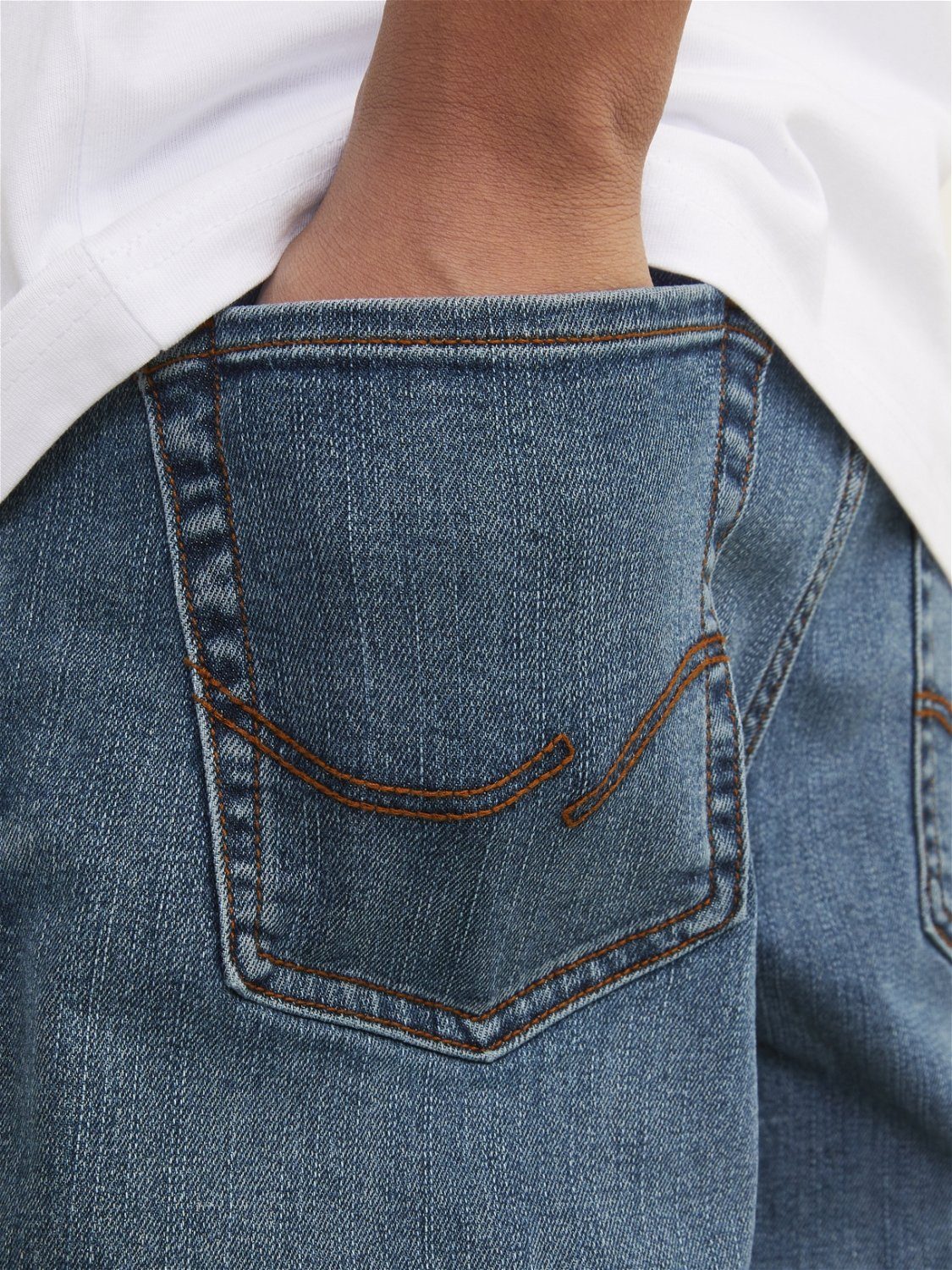 Jack & Jones Junior Regular-fit-Jeans JJICLARK JJORIG STRETCH SQ 223 NOOS JNR