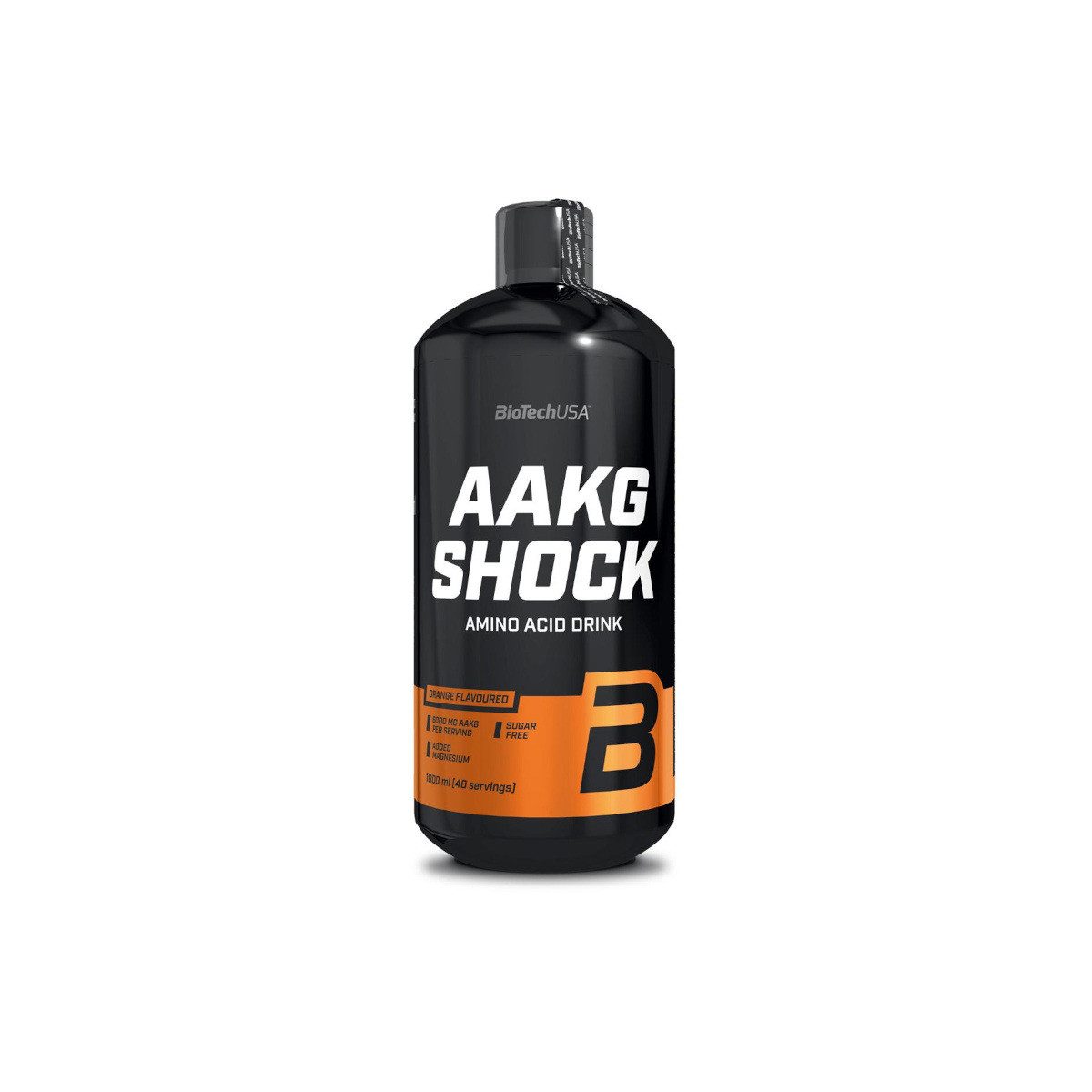 Biotech USA BioTech AAKG Shock Extreme 1000ml - Orange Flüssigkeit, 1000 ml, Flüssigkeit