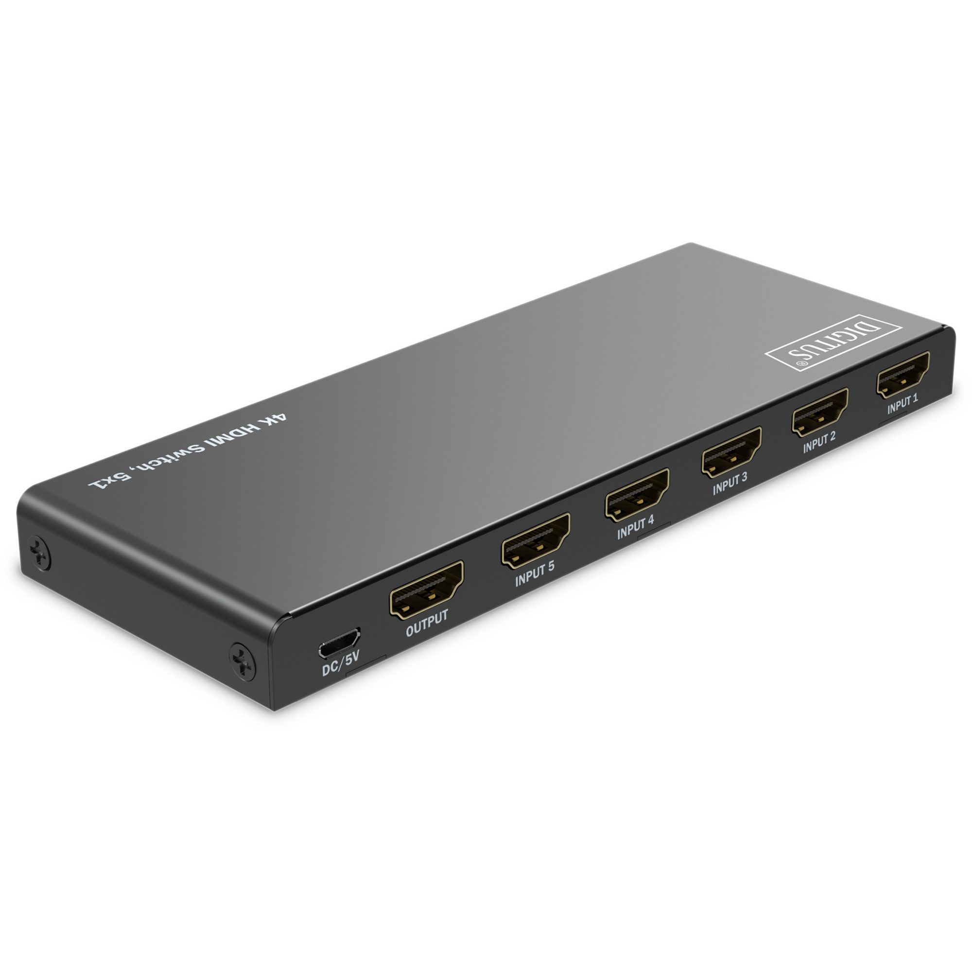 Digitus Digitus 4K HDMI Switch 5x1 HDMI-Adapter