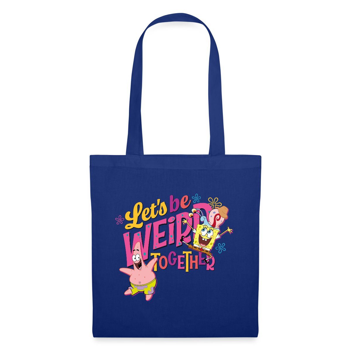 Henkeltasche SpongeBob Schwammkopf Patrick Gary Freundschaft Stoffbeutel
