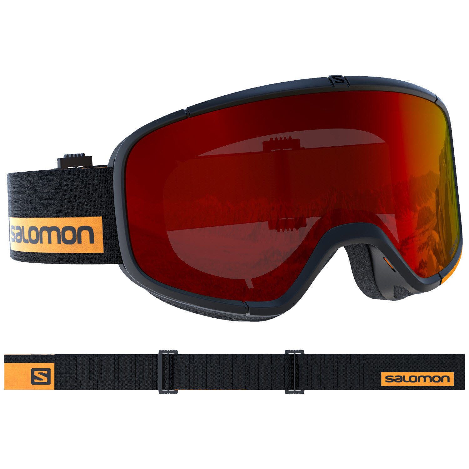 Salomon Skibrille Four Seven BK-Turmer