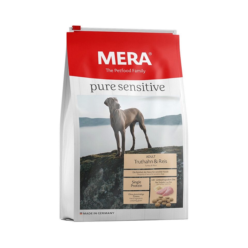 Mera Dog Pure Sensitive Truthahn & Reis 1 kg