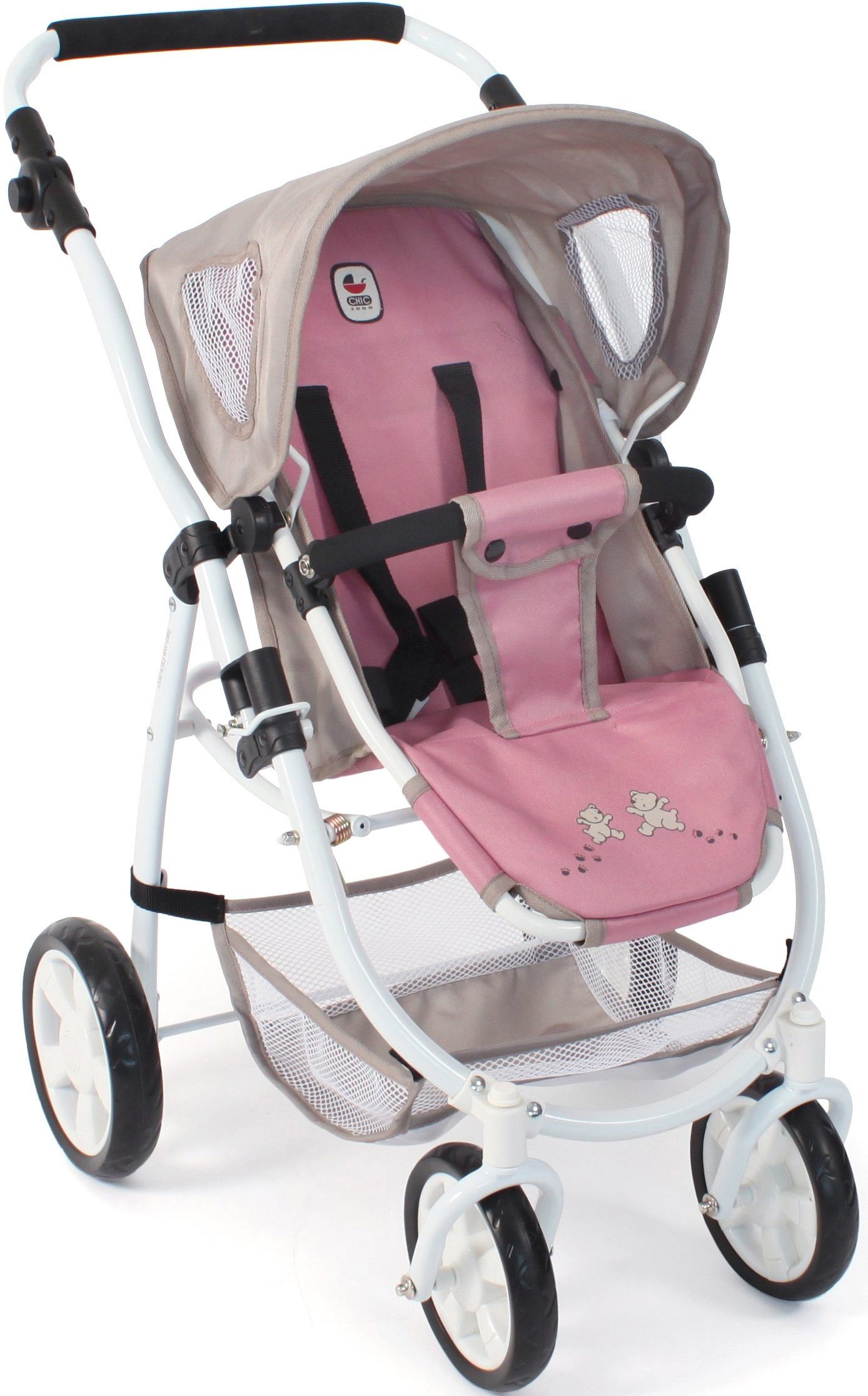 CHIC2000 Kombi-Puppenwagen Emotion All In 3in1, Bärchen, mit Babywanne, Pup günstig online kaufen
