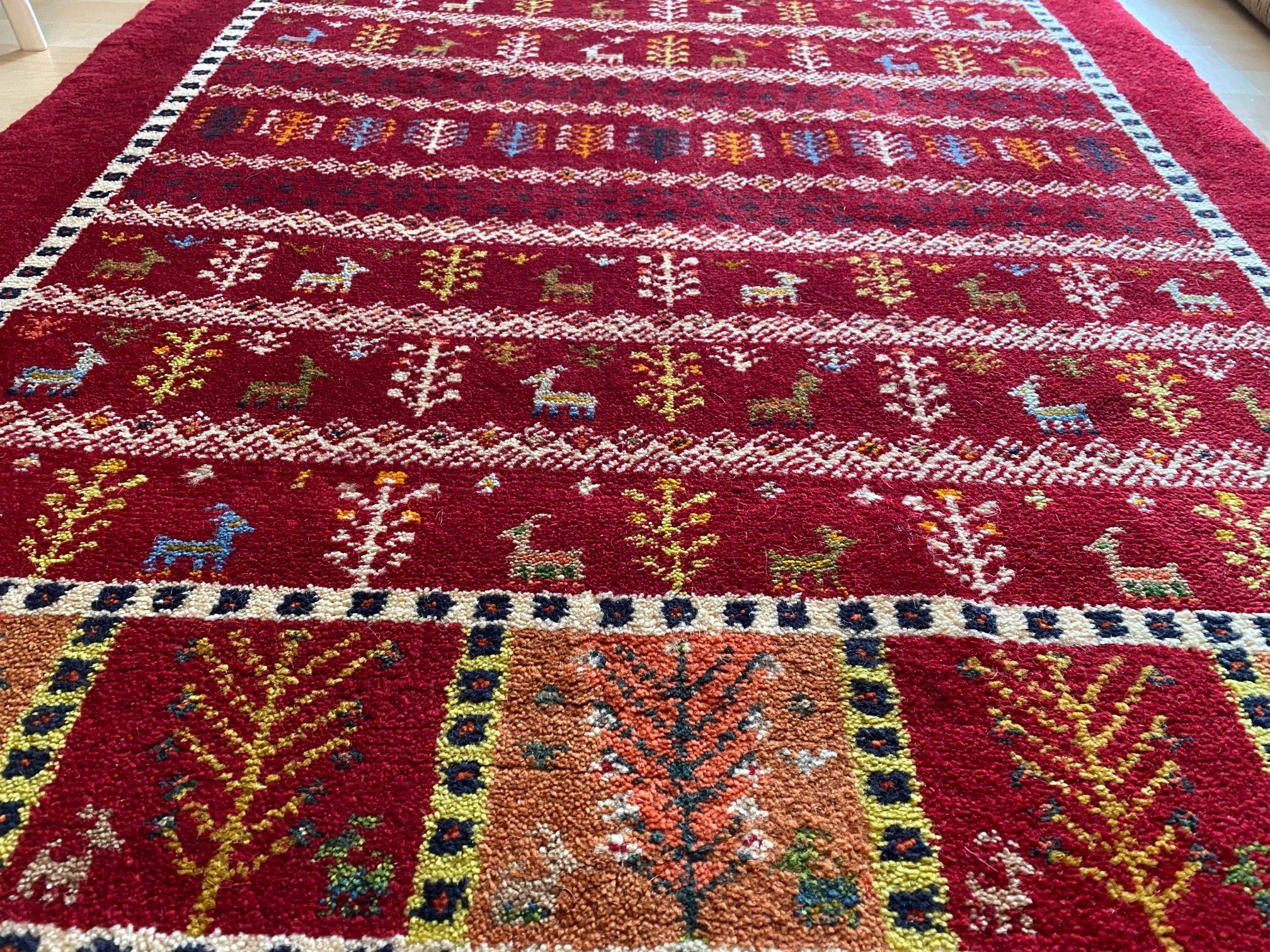 Morgenlandbazar, Perserteppich Teppich 158x103 Gabbeh Perser von Handgeknüpft Handgeknüpft, Orientteppich Nomaden