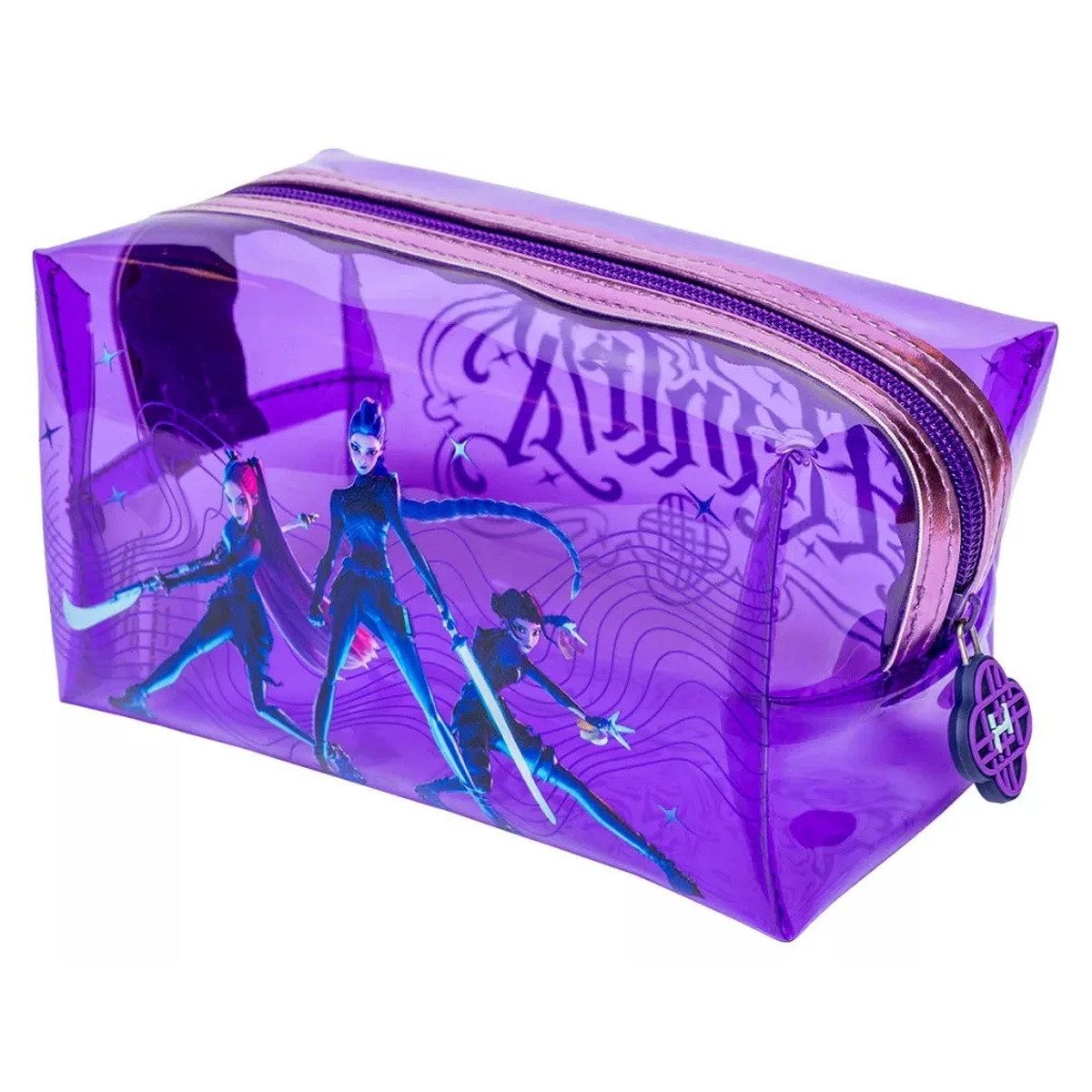 K-Pop Demon Hunters Federmäppchen K-pop Demon Hunters Hunter X transparente Federmappe 20 cm