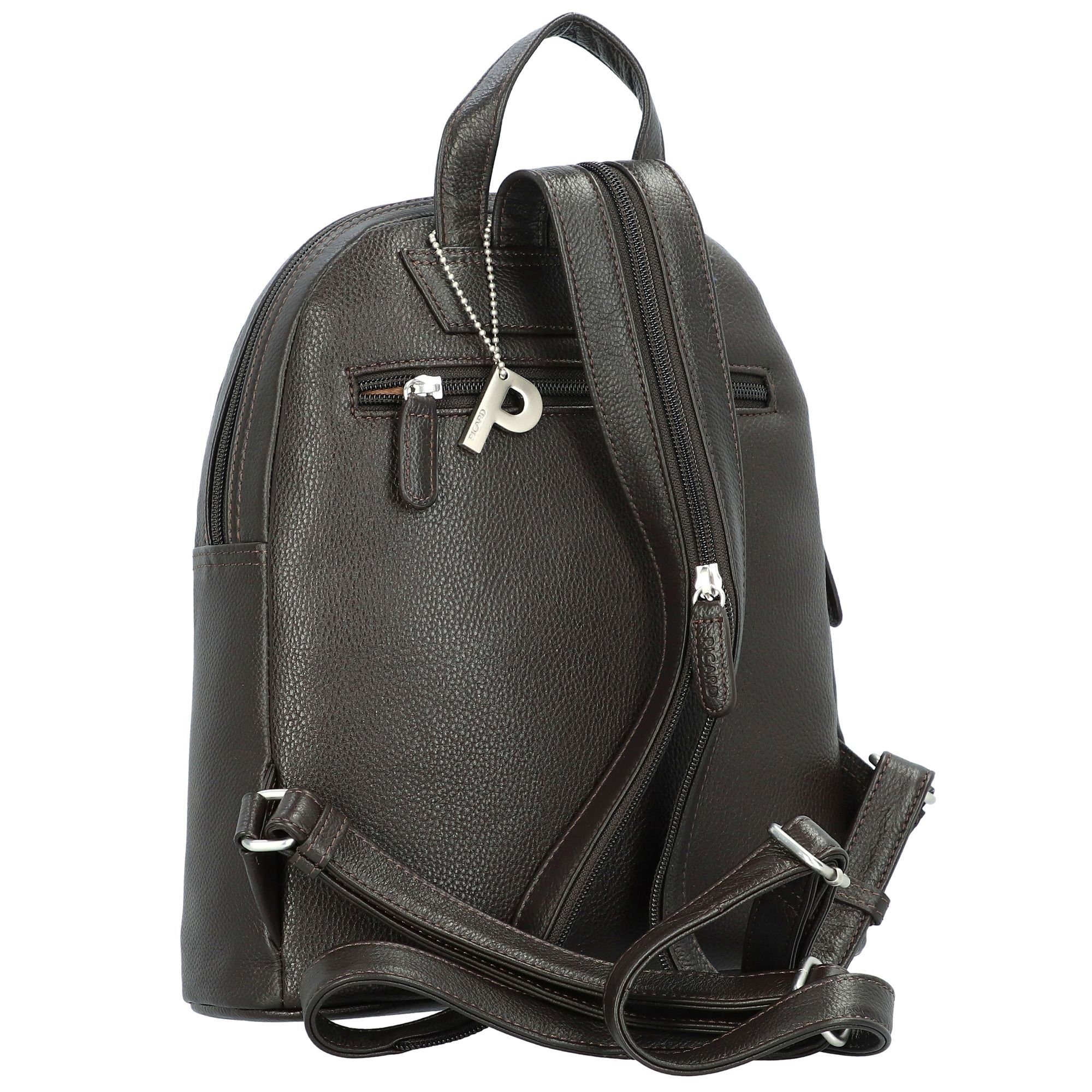 Picard Cityrucksack Leder Luis, cafe