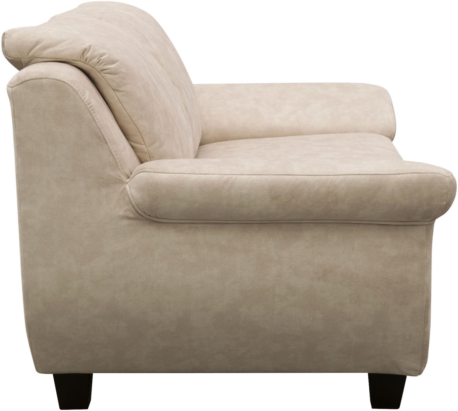 OTTO home 2-Sitzer Sillkeborg 161 cm, formschönes Sofa mit dunklen Füßen, aus haustierfreundlichem Pet Friendly Bezug – Bild 5 von 5