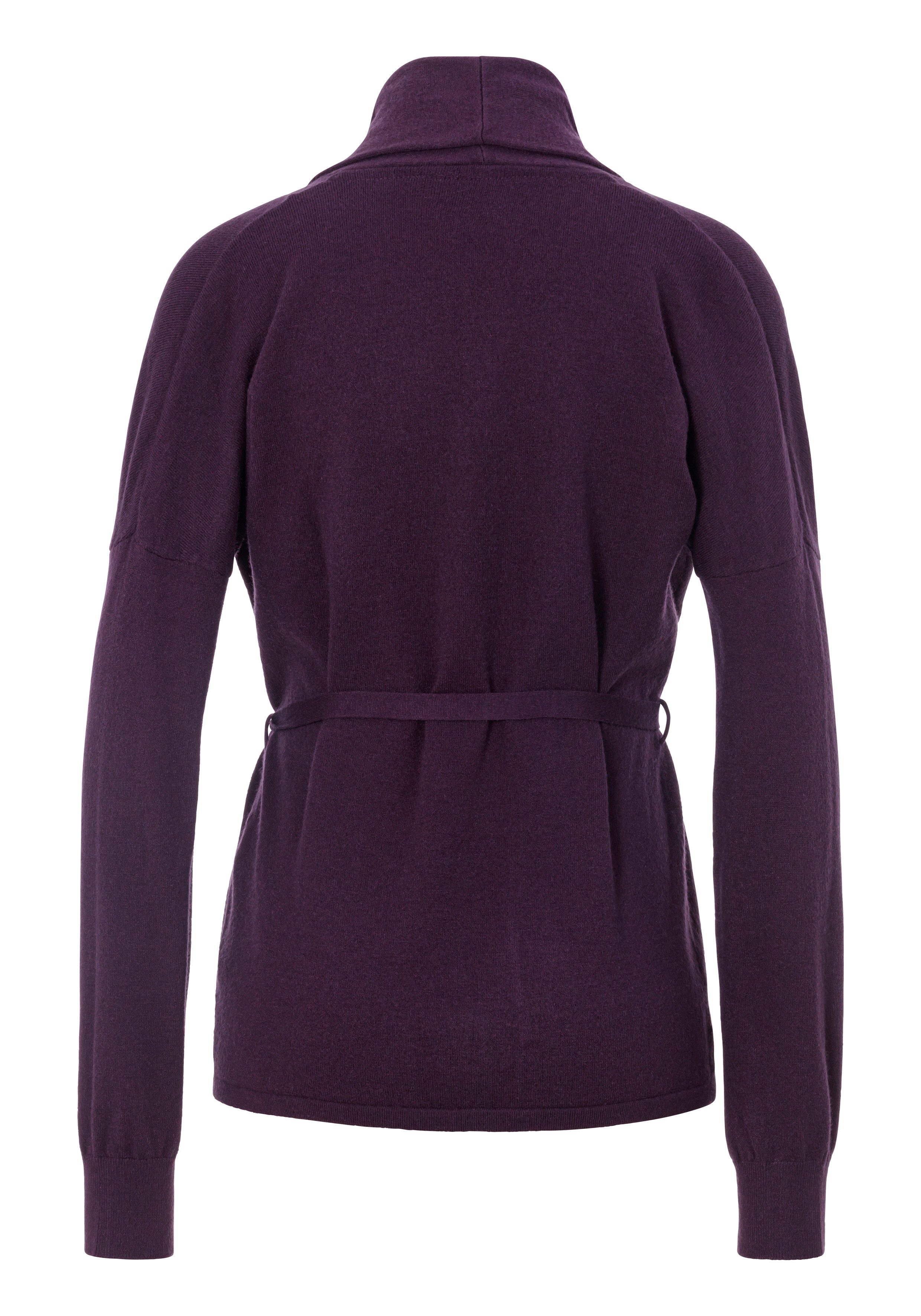 Ragwear Strickjacke UMEKO mit Schalkragen, Materialmix aus Polyacryl, Polyester und Nylon – Bild 4 von 4