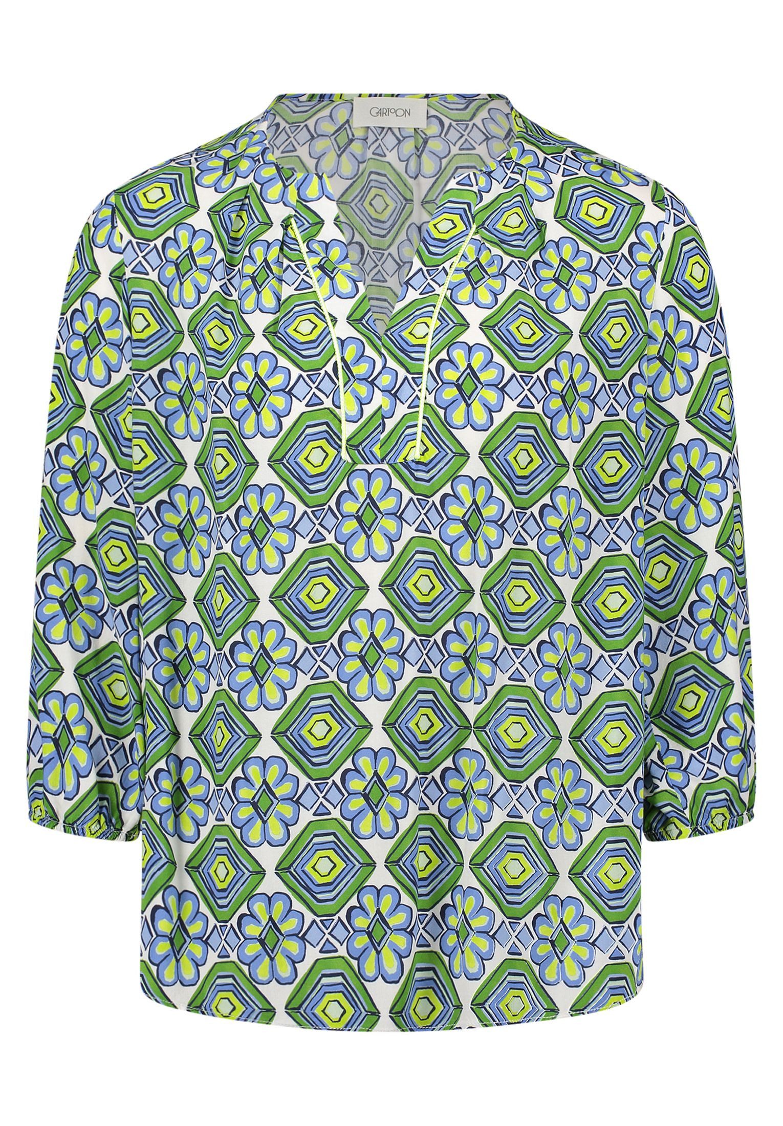 Schlupfbluse Damen mit Muster