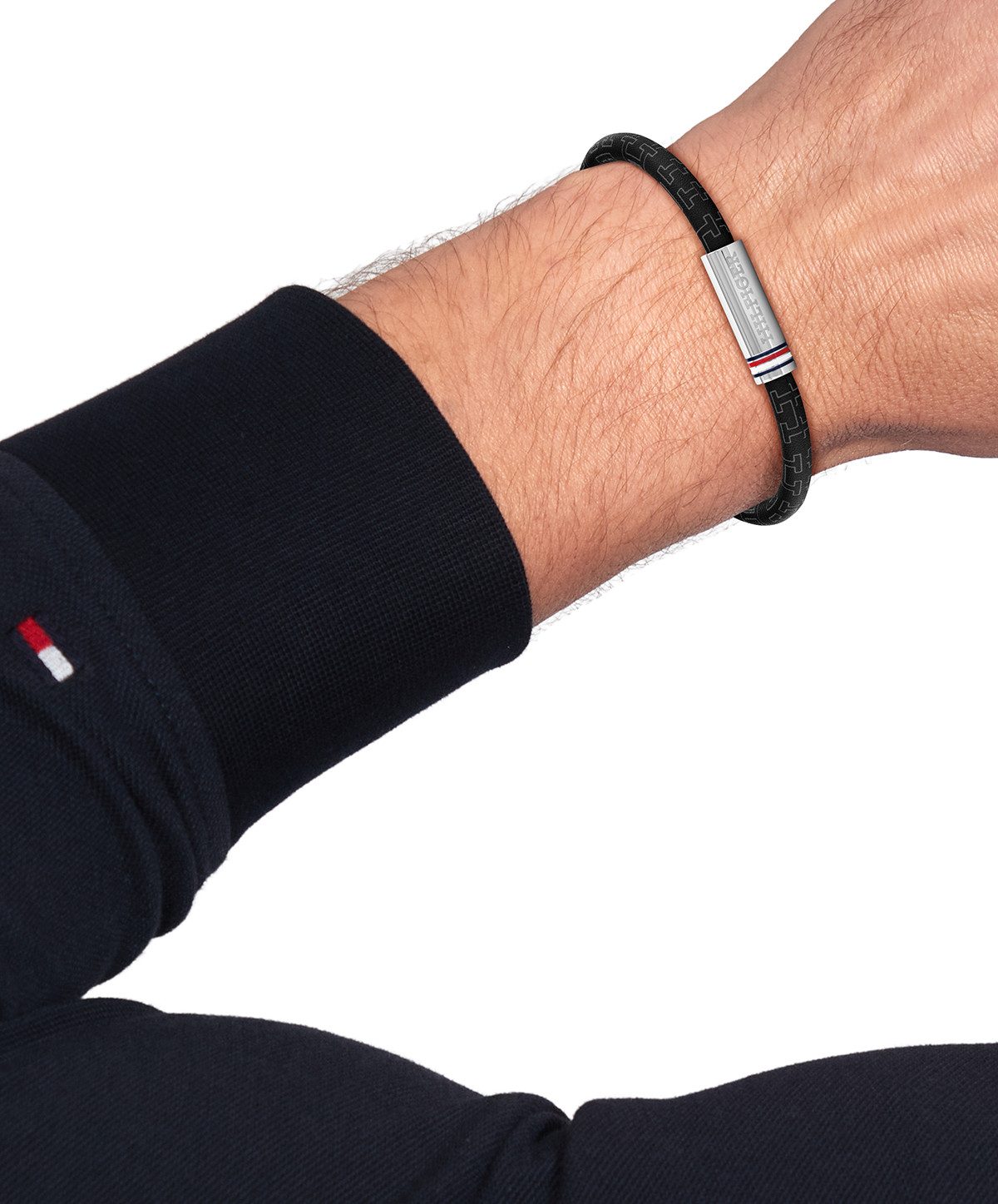 Tommy Hilfiger Armband PRINTED CORD, Emaille