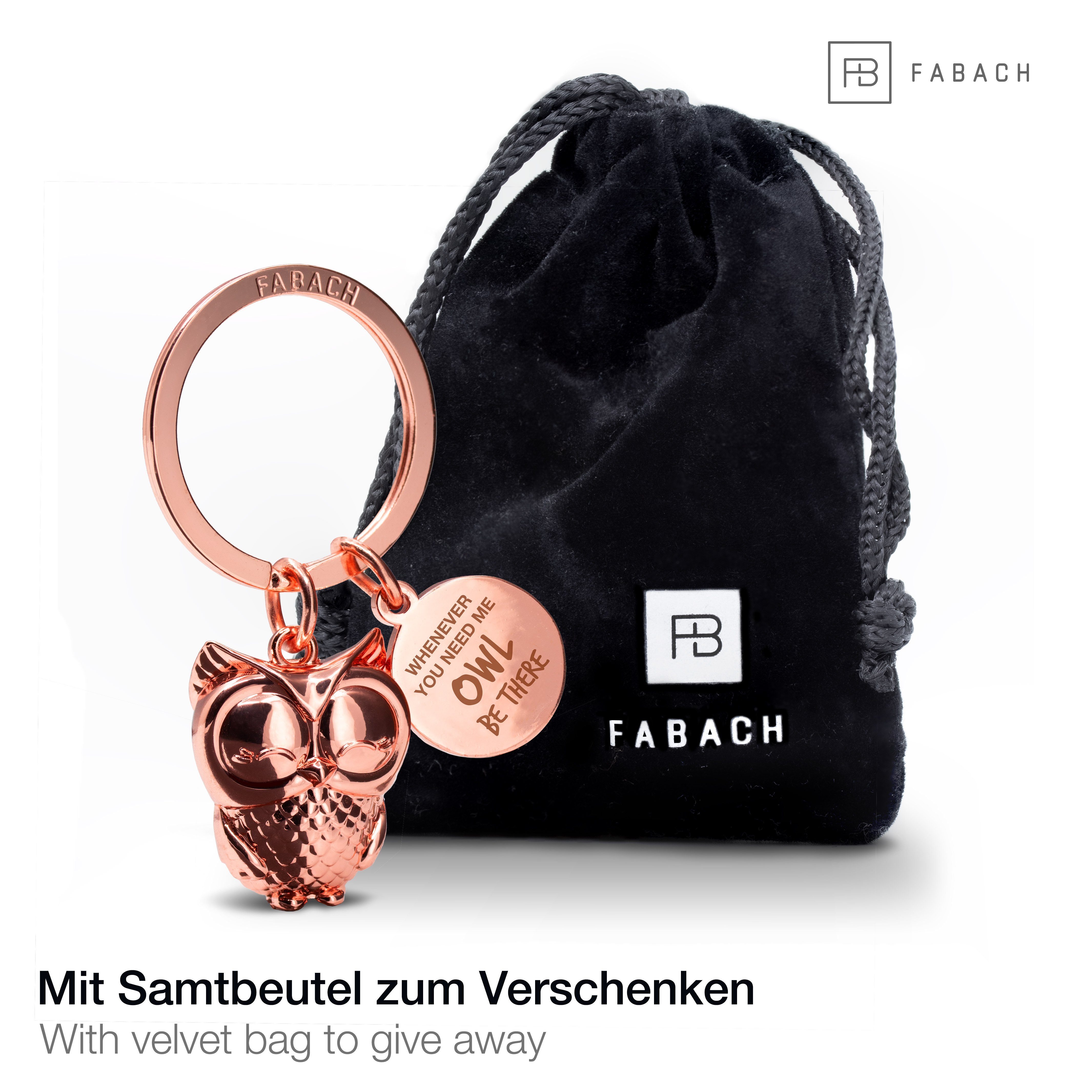 FABACH Schlüsselanhänger Glücksbringer Eule Owly - günstig online kaufen