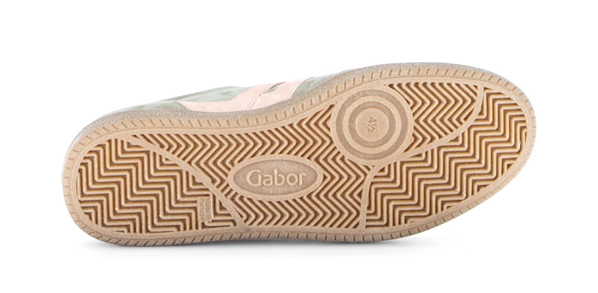 Gabor Sneaker Freizeitschuh, Halbschuh, Schnürschuh mit gepolstertem Schaftrand