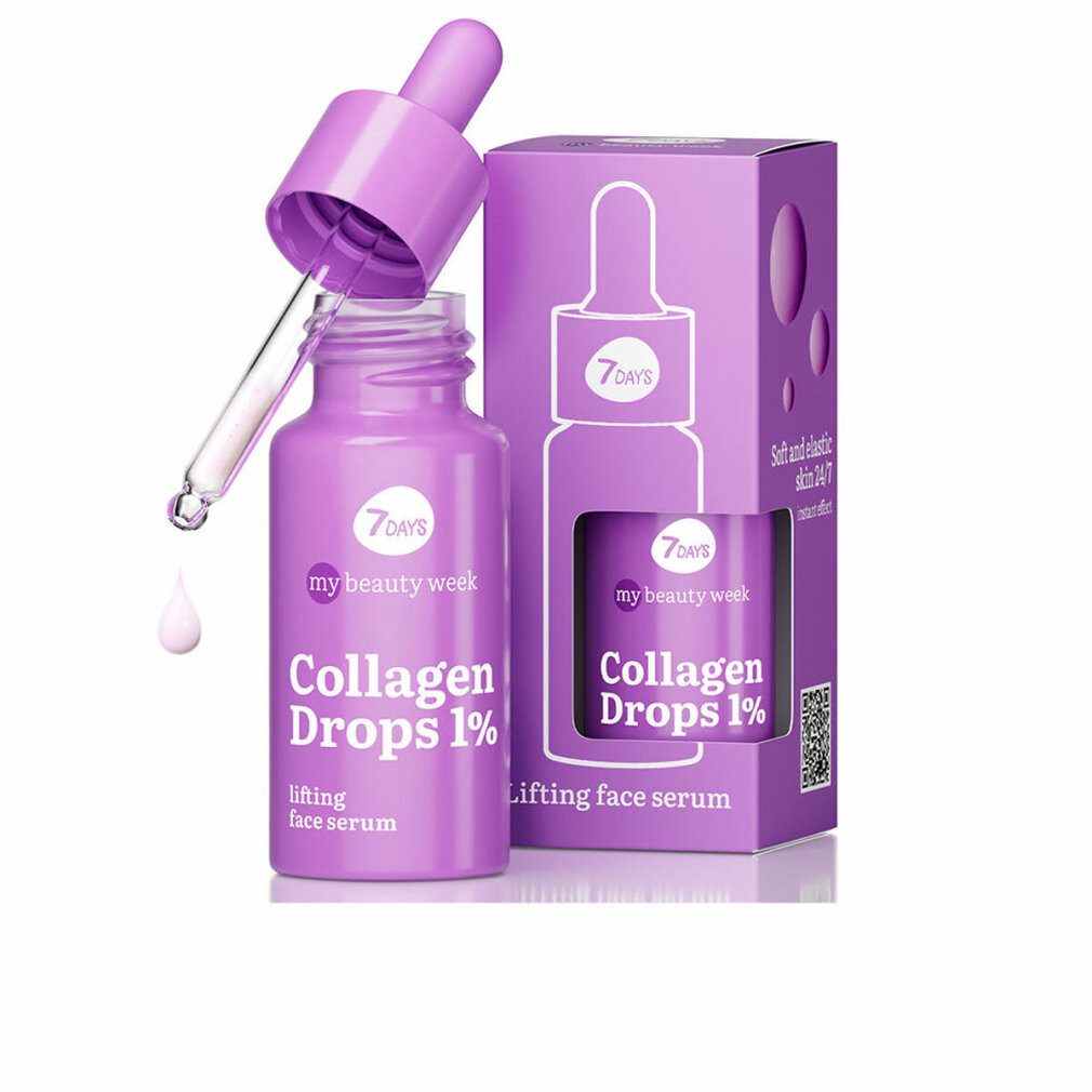 7DAYS Tagescreme COLLAGEN DROPS Lifting-Gesichtsserum 20 ml