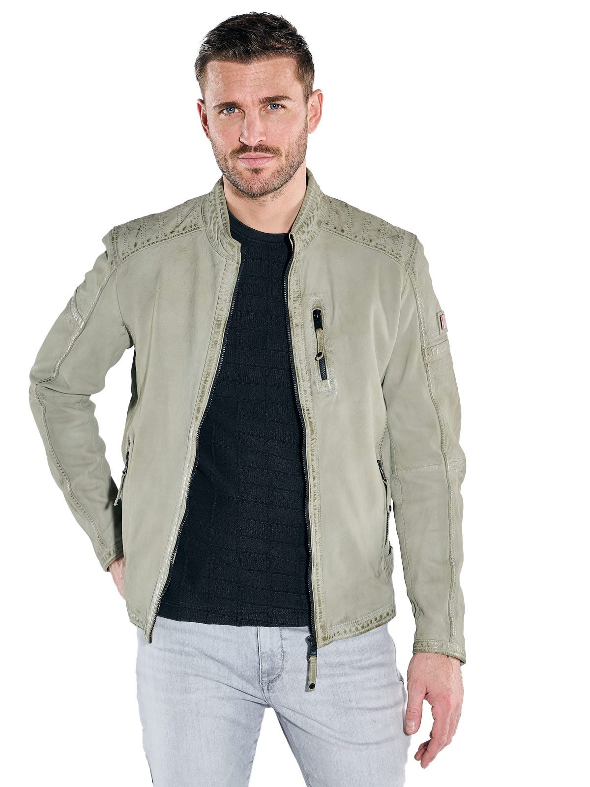 emilio adani Lederjacke Lederjacke aus Nubukleder günstig online kaufen