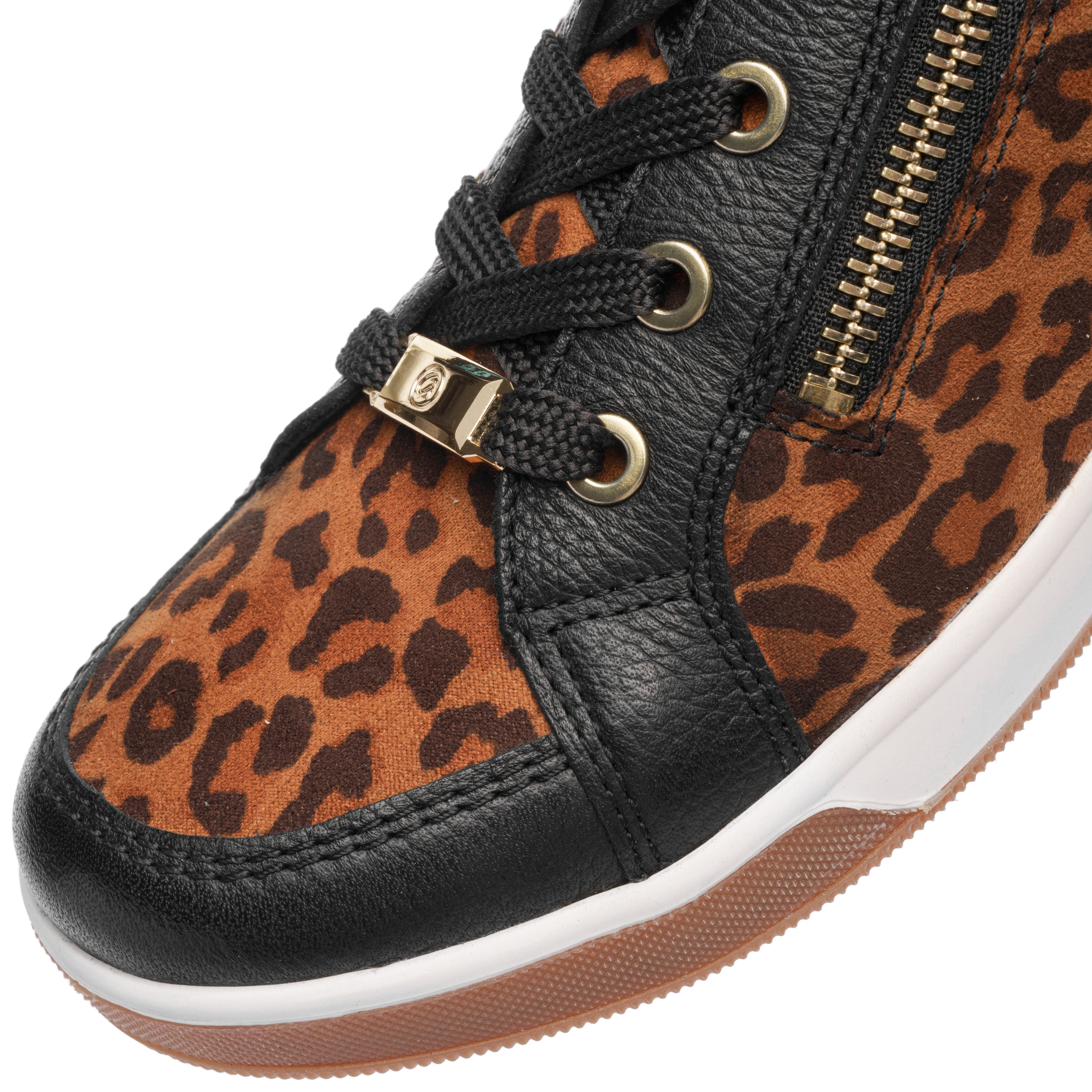 Ara ROM Sneakerboots Hightop Sneaker, Schnürboots mit Kontrastbesätze