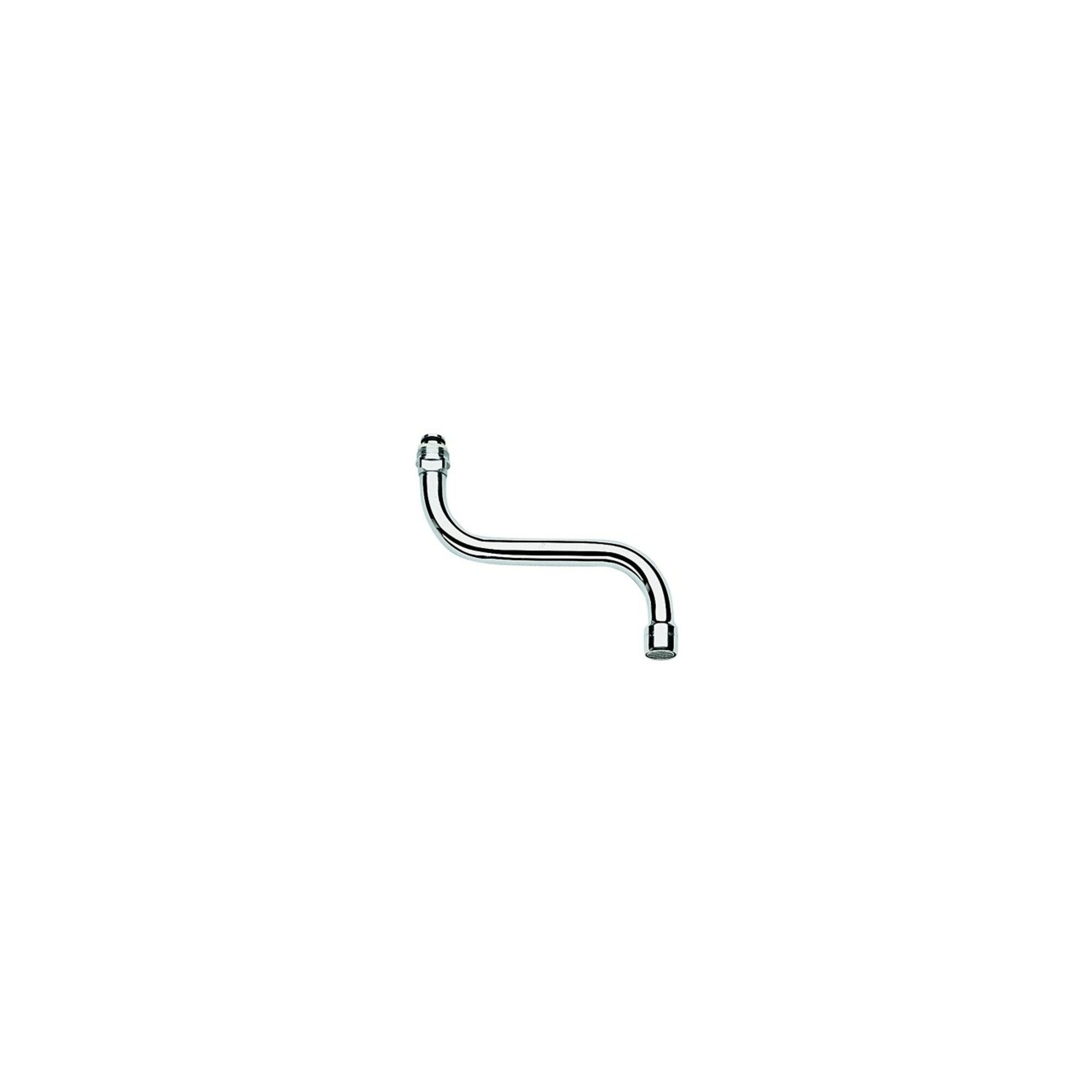 Küchenarmatur Grohe S-Auslauf 13052 Ausladung 150 mm für Küchen-Wandbatterien chrom