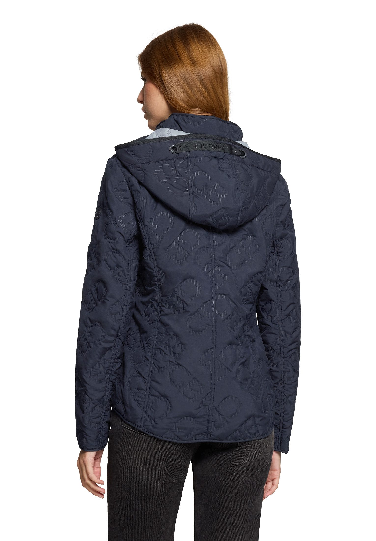 Gil Bret Outdoorjacke mit Strukturmuster
