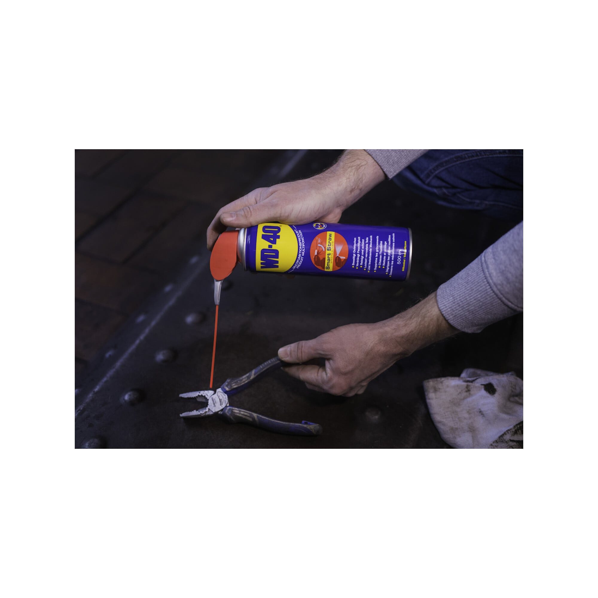 WD-40 Multifunktionsöl SMART STRAW Multifunktionsprodukt 400ml Spraydose 400ml WD-40 6 Stk