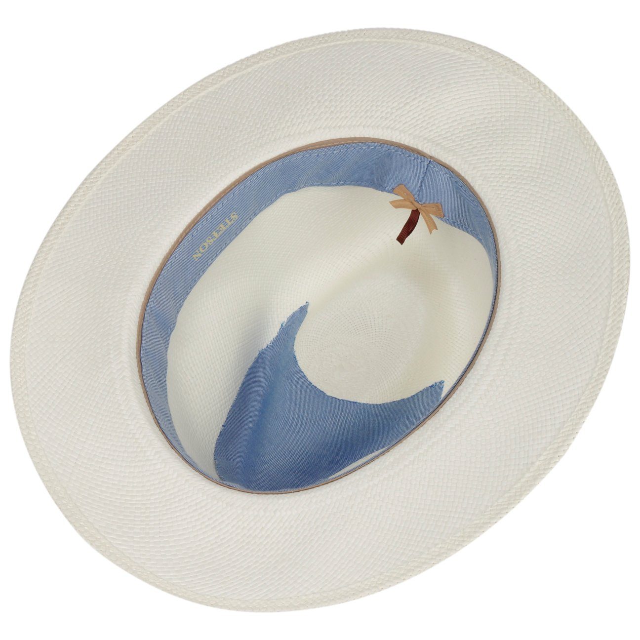 Stetson Sonnenhut (1-St) Panamastrohhut mit Ripsband, Made in Ecuador