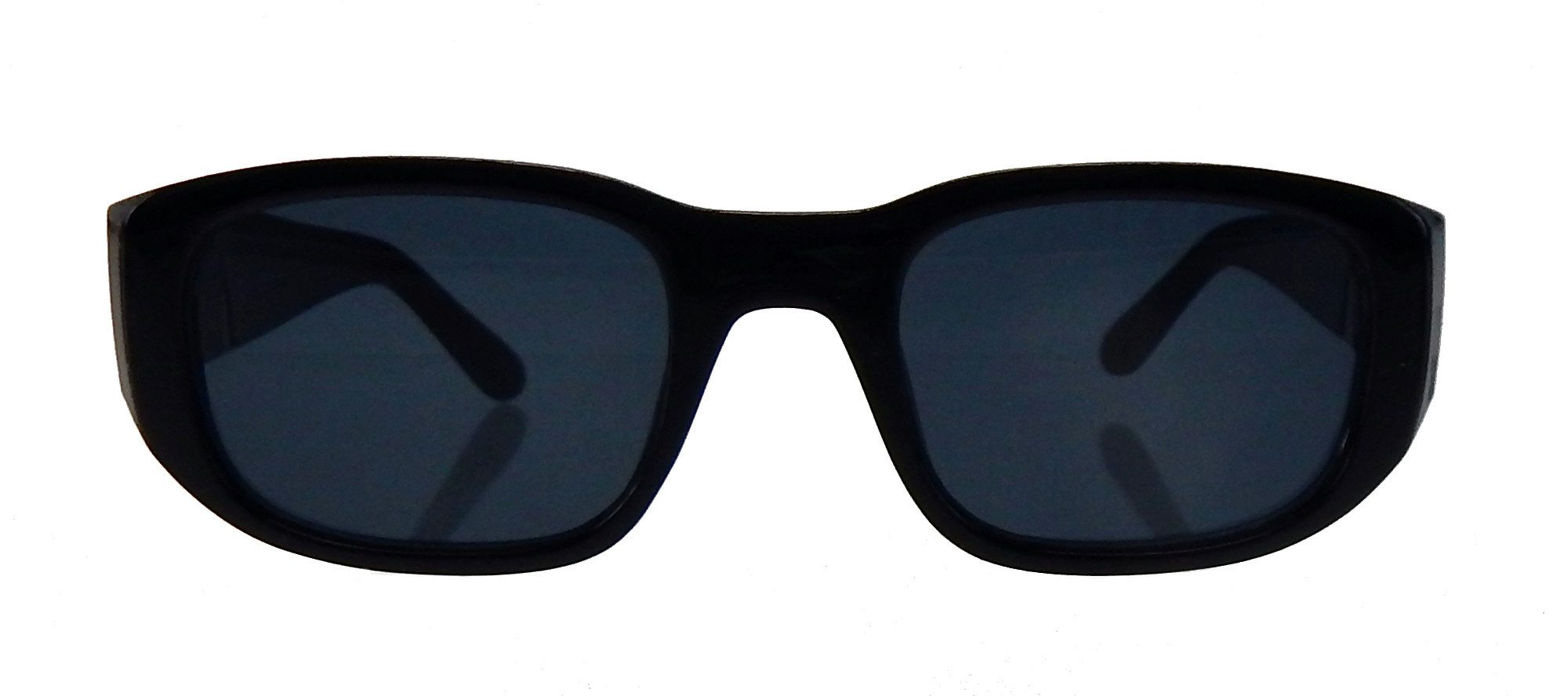 Ella Jonte Sonnenbrille schwarz eckig schmal UV 400 Schutz getönte Gläser