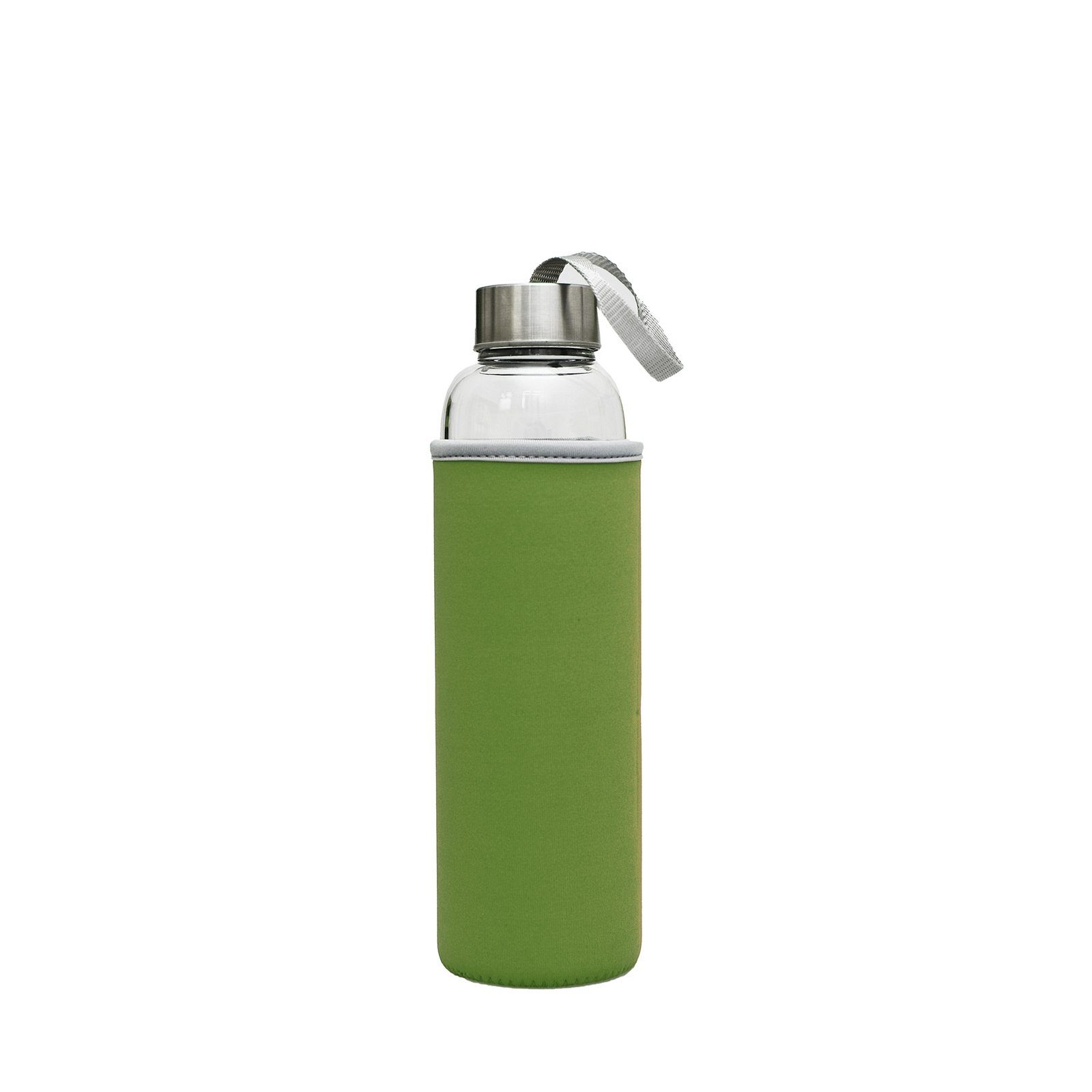 Trinkflasche Trinkflasche mit Schutzhülle
